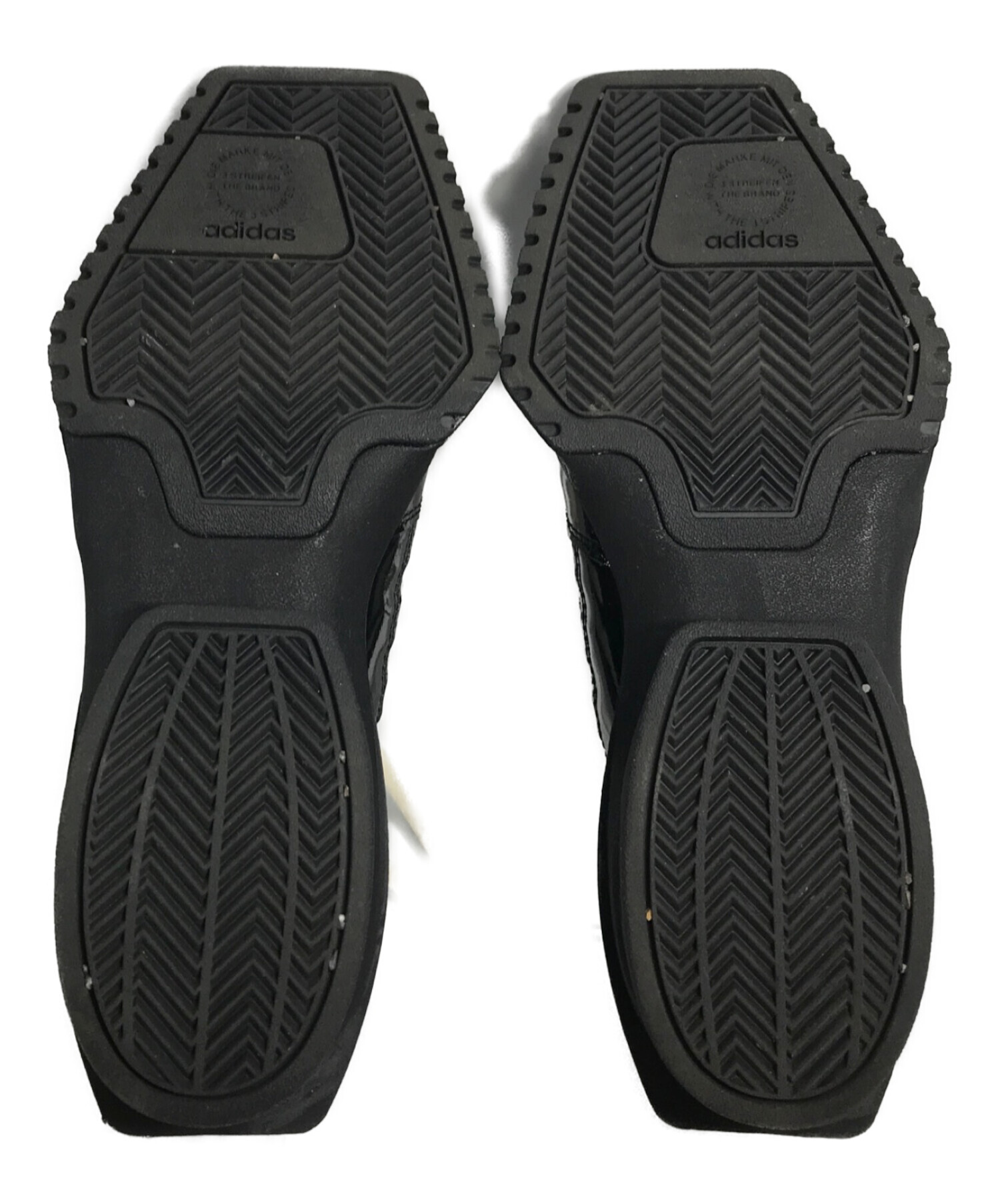 中古・古着通販】adidas (アディダス) FORUM SQ W ブラック サイズ:24 