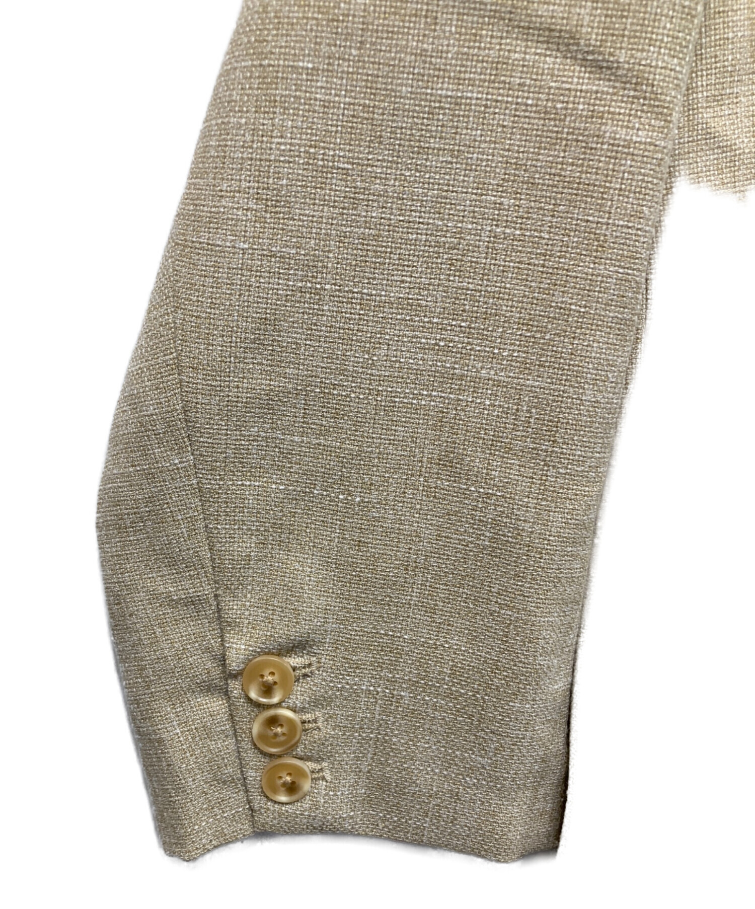 中古・古着通販】Eaphi (エフィ) LINEN LIKE OVER JACKET ベージュ