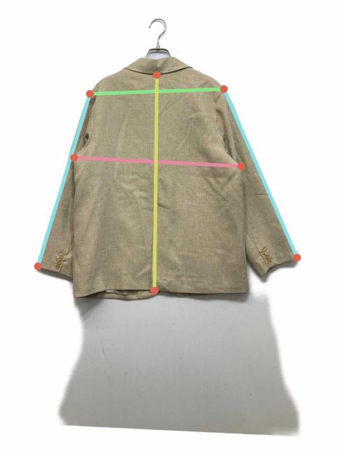 中古・古着通販】Eaphi (エフィ) LINEN LIKE OVER JACKET ベージュ