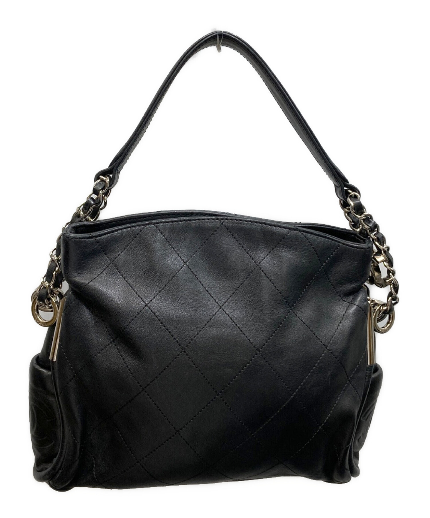 シャネル　美品 中古・古着通販】CHANEL (シャネル) ココマーク セミショルダーバッグ
