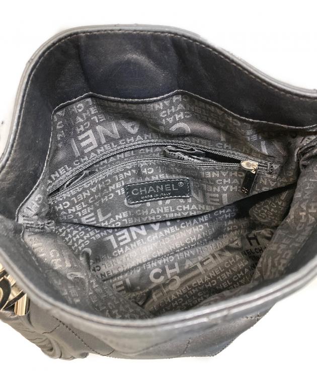 シャネル　美品 中古・古着通販】CHANEL (シャネル) ココマーク セミショルダーバッグ