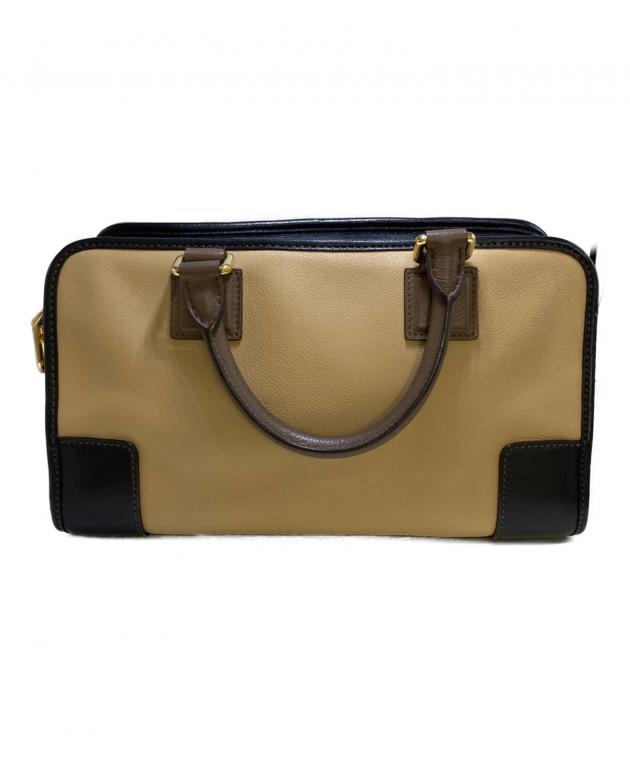 中古・古着通販】LOEWE (ロエベ) ハンドバッグ ベージュ｜ブランド