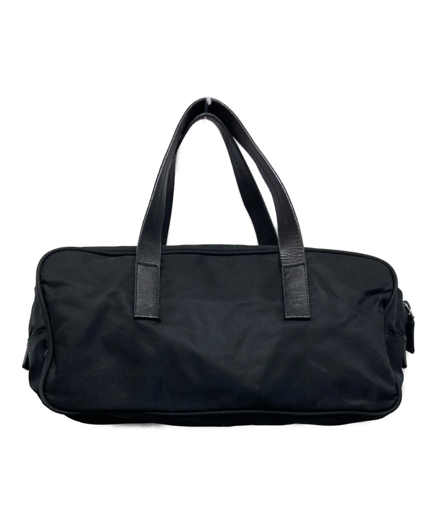中古・古着通販】PRADA (プラダ) ナイロンミニボストン ブラック