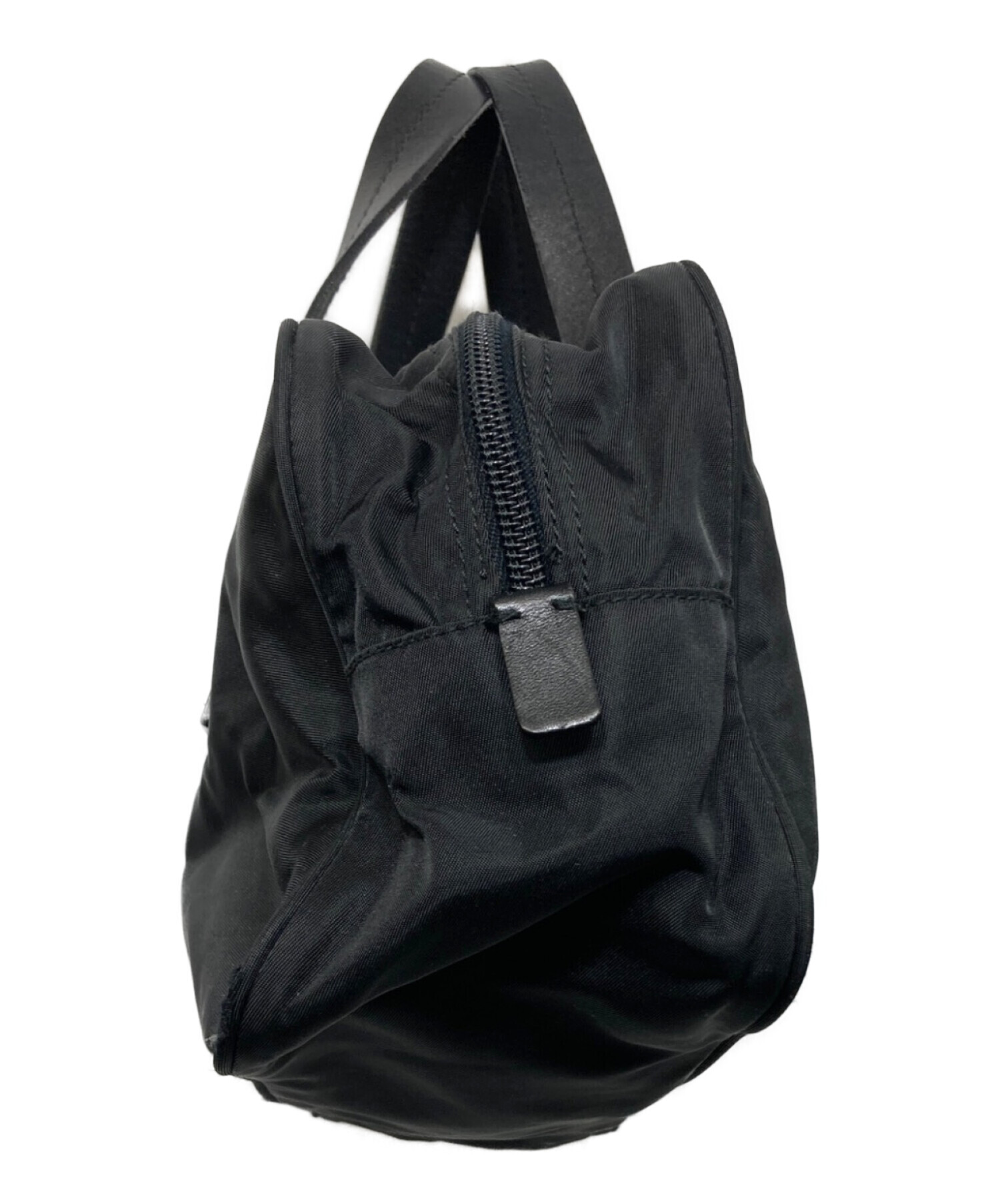 中古・古着通販】PRADA (プラダ) ナイロンミニボストン ブラック