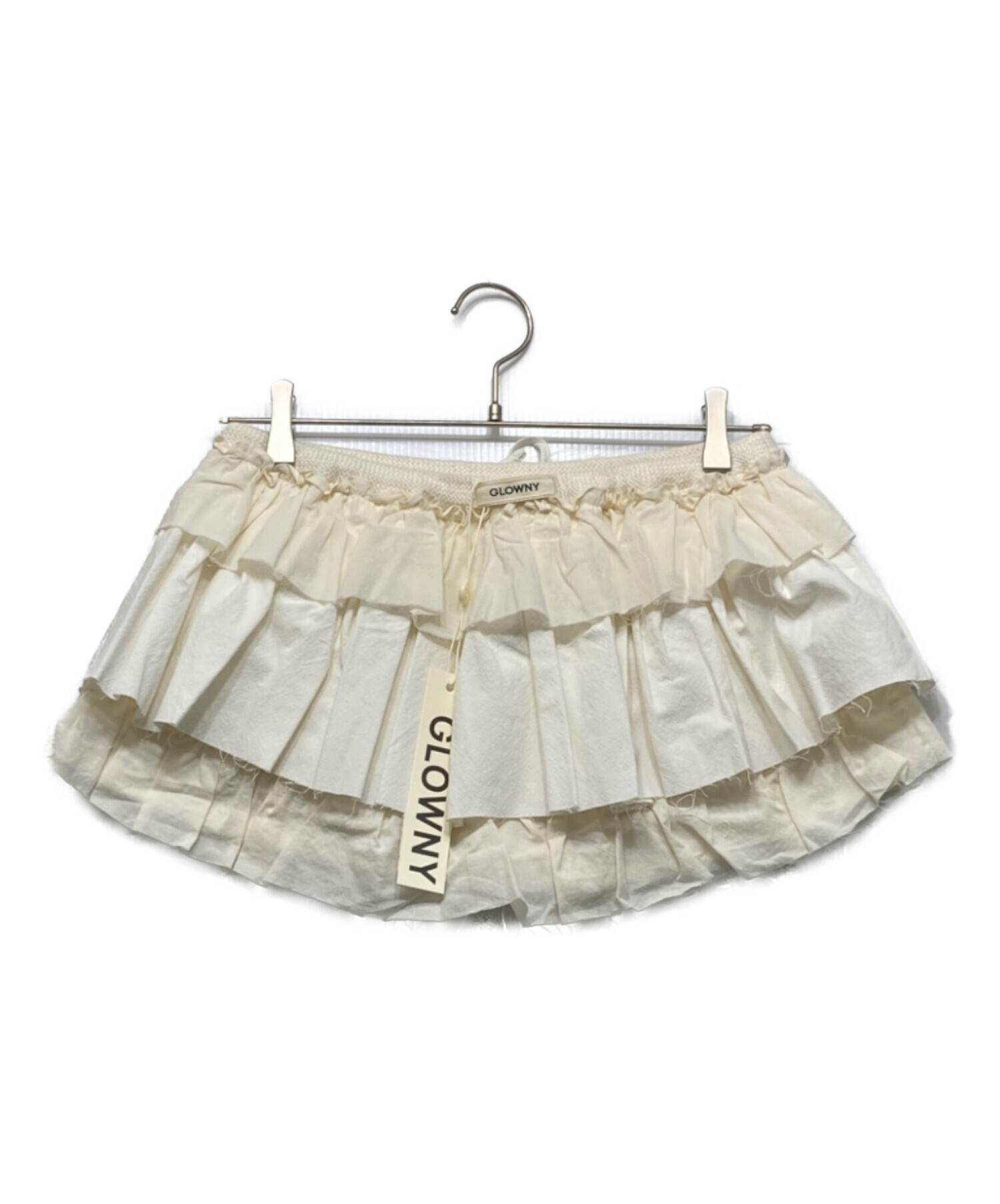 スカート GLOWNY GIRLFRIEND RUFFLE MINI SKIRT 中古・古着通販】GLOWNY (グロウニー) GIRLFRIEND RUFFLE MINI SKIRT