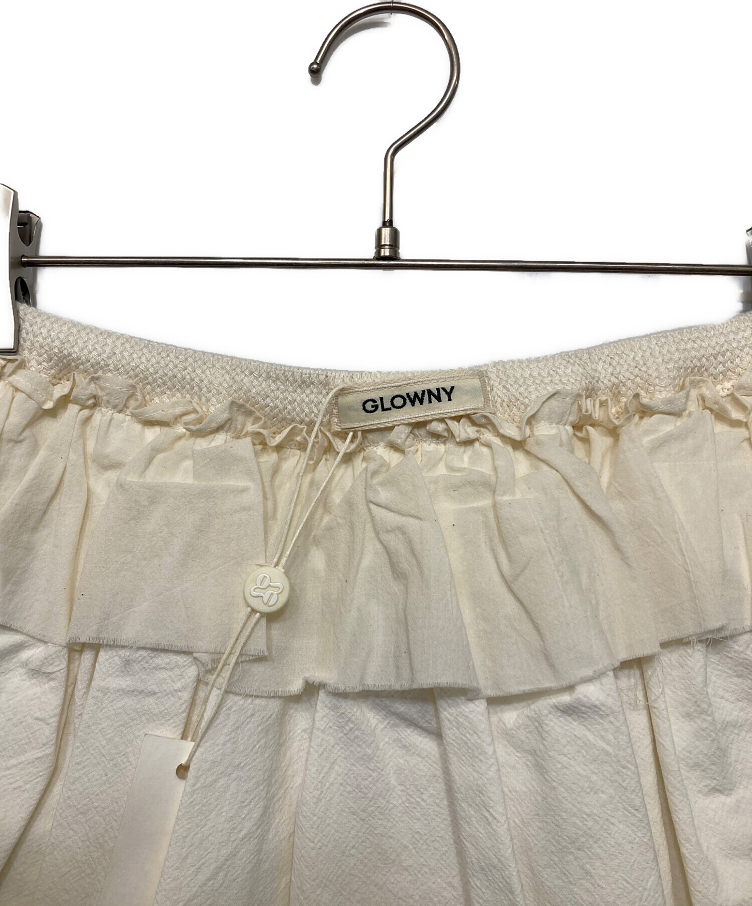 中古・古着通販】GLOWNY (グロウニー) GIRLFRIEND RUFFLE MINI SKIRT