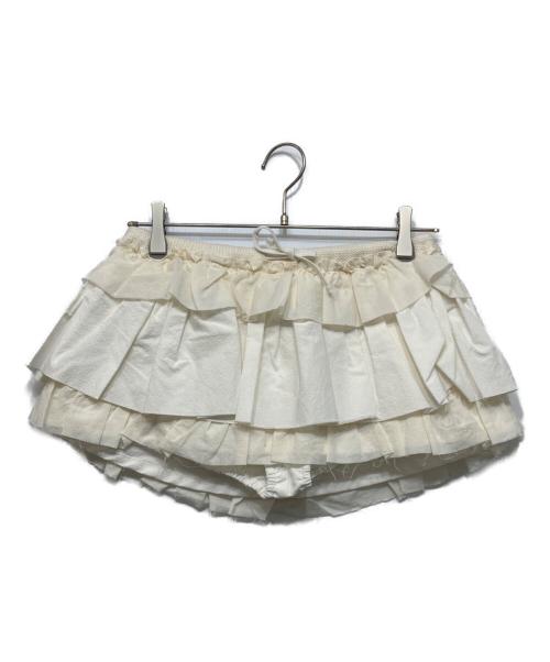 中古・古着通販】GLOWNY (グロウニー) GIRLFRIEND RUFFLE MINI SKIRT