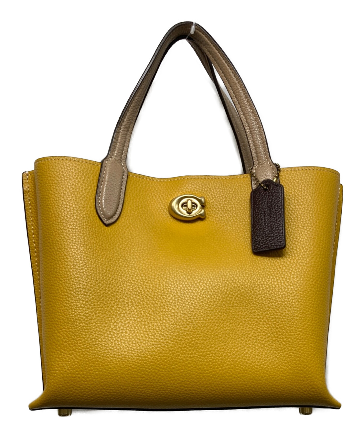中古・古着通販】COACH (コーチ) ウィロウ トート 24 カラーブロック