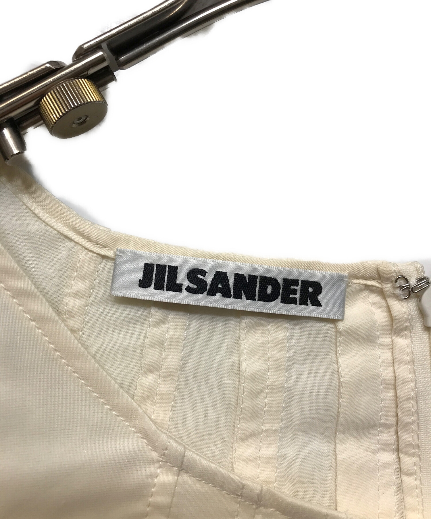 中古・古着通販】JIL SANDER (ジルサンダー) ノースリーブワンピース