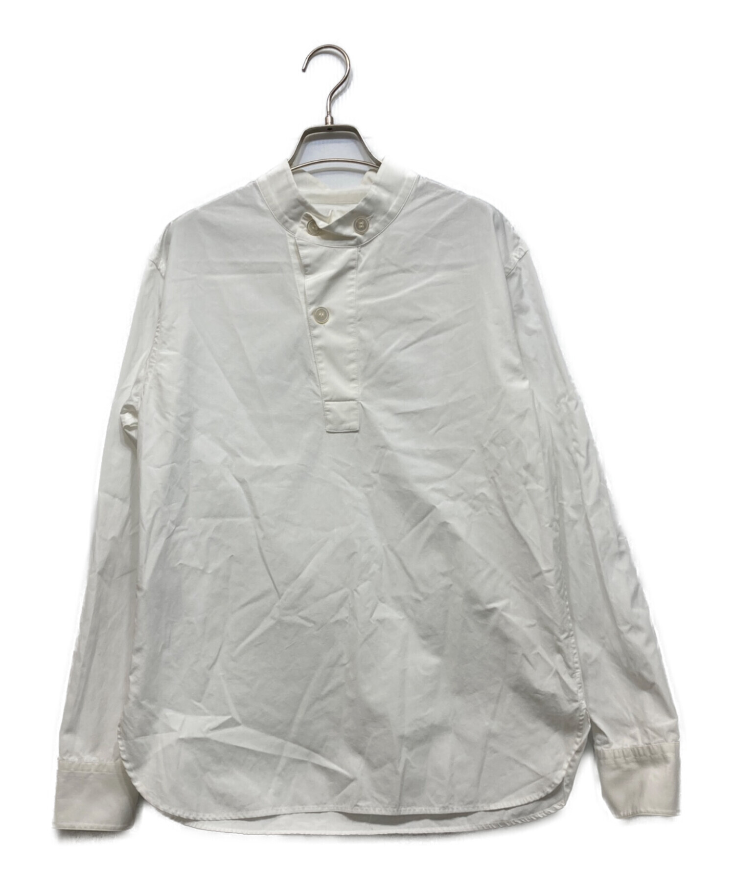 中古・古着通販】MARNI (マルニ) ハーフボタンシャツ ホワイト サイズ