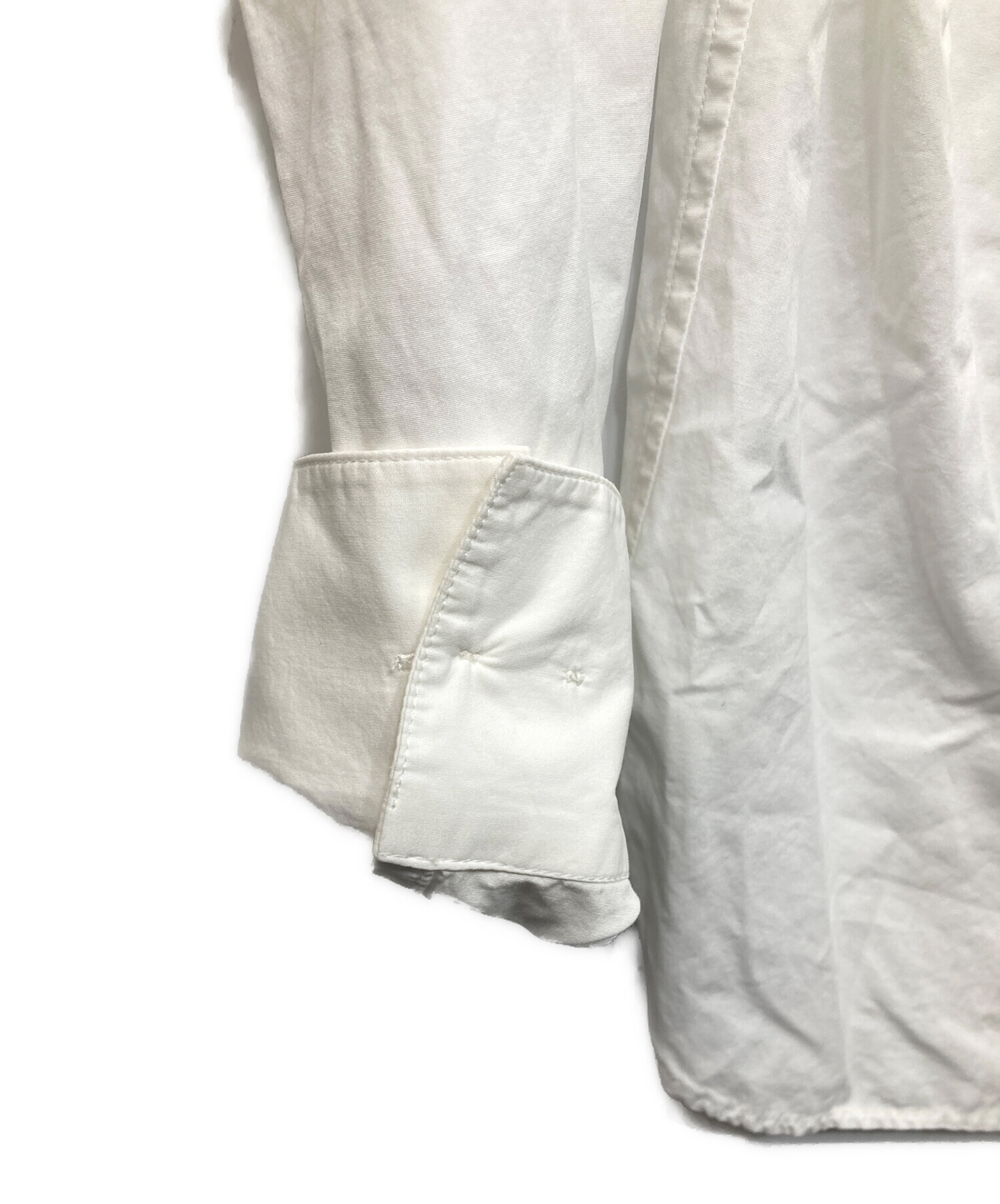 中古・古着通販】MARNI (マルニ) ハーフボタンシャツ ホワイト サイズ