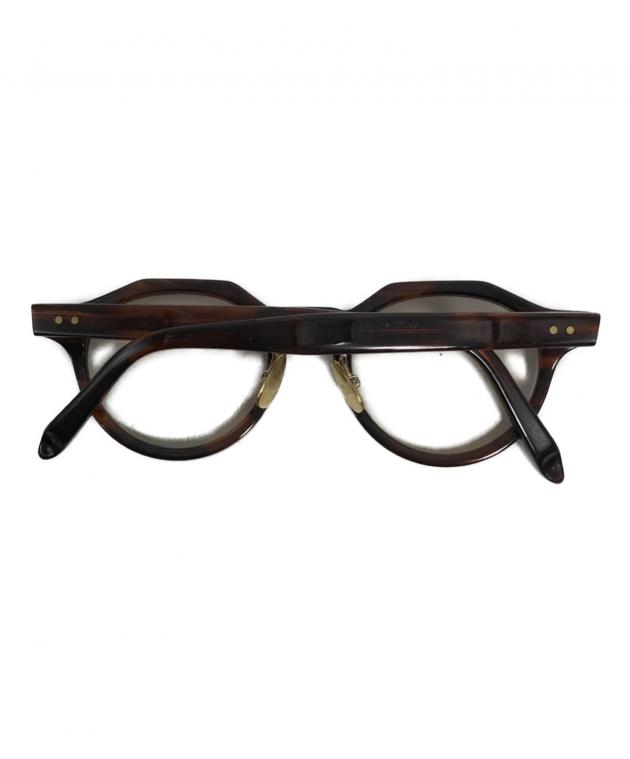 Re:see リシー　メガネ 中古・古着通販】re:see (リシー) 眼鏡 ブラウン サイズ:47□20