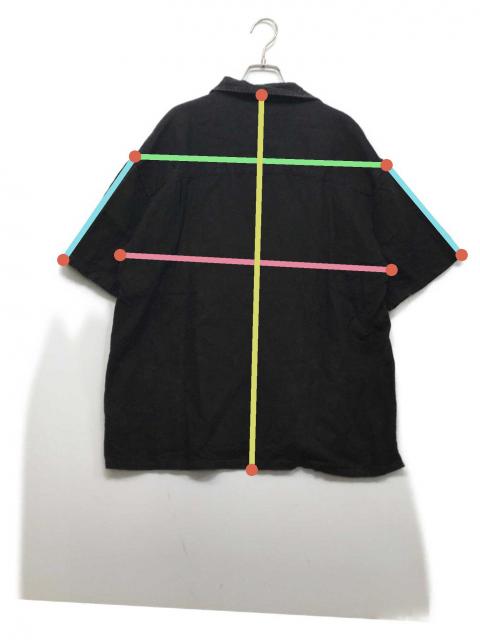 中古・古着通販】OVY (オヴィー) Hemp Short Sleeve Open Collar Shirt