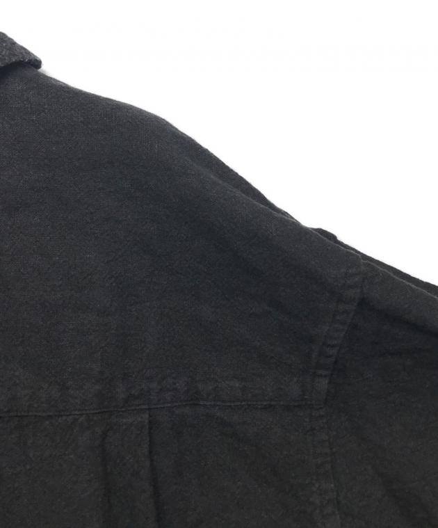中古・古着通販】OVY (オヴィー) Hemp Short Sleeve Open Collar Shirt