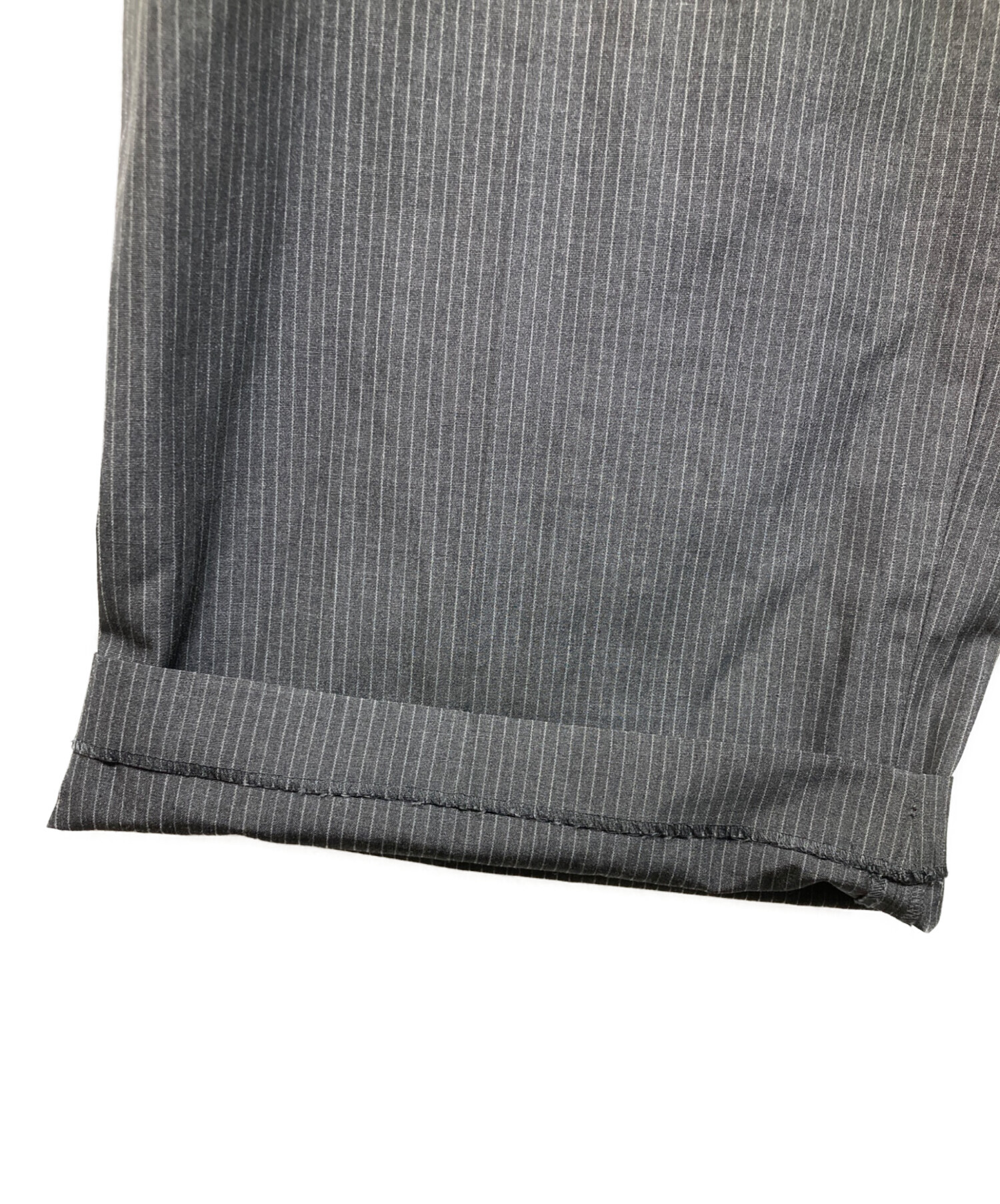 Acne Studios アクネストゥディオズ　パンツ　ストライプ　ダークグレー 中古・古着通販】Acne studios (アクネ ストゥディオズ) ストライプ