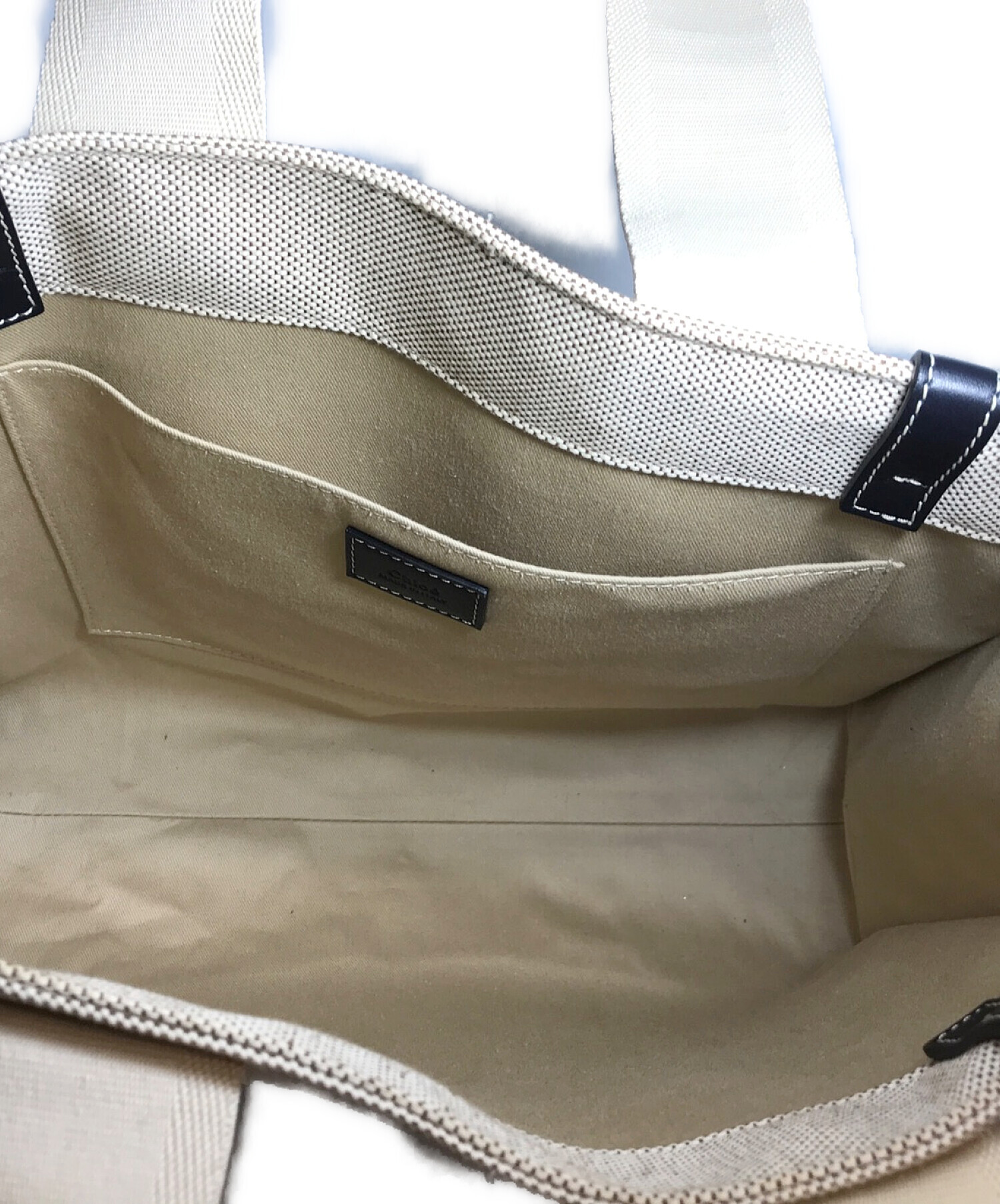 中古・古着通販】Chloe (クロエ) ウッディミディアムキャンバスレザー