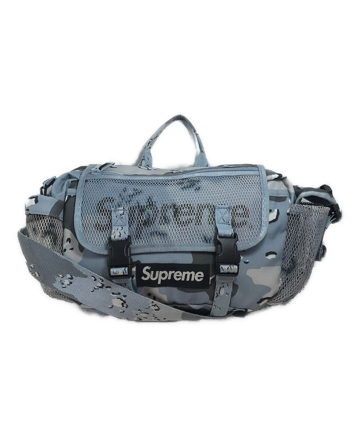 中古・古着通販】SUPREME (シュプリーム) Waist Bag Blue camo ブルー