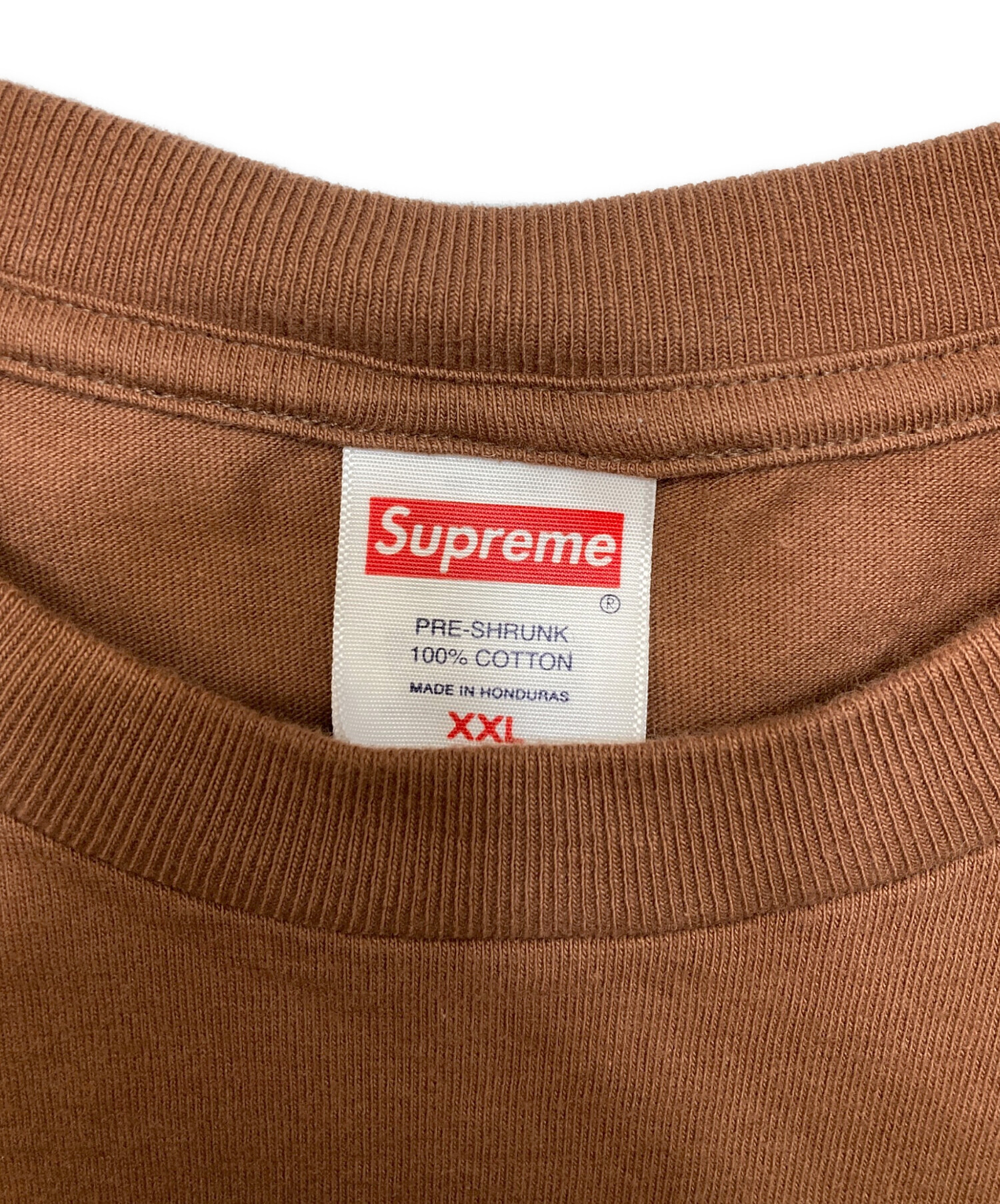 中古・古着通販】SUPREME (シュプリーム) Lollipop Tee ブラウン