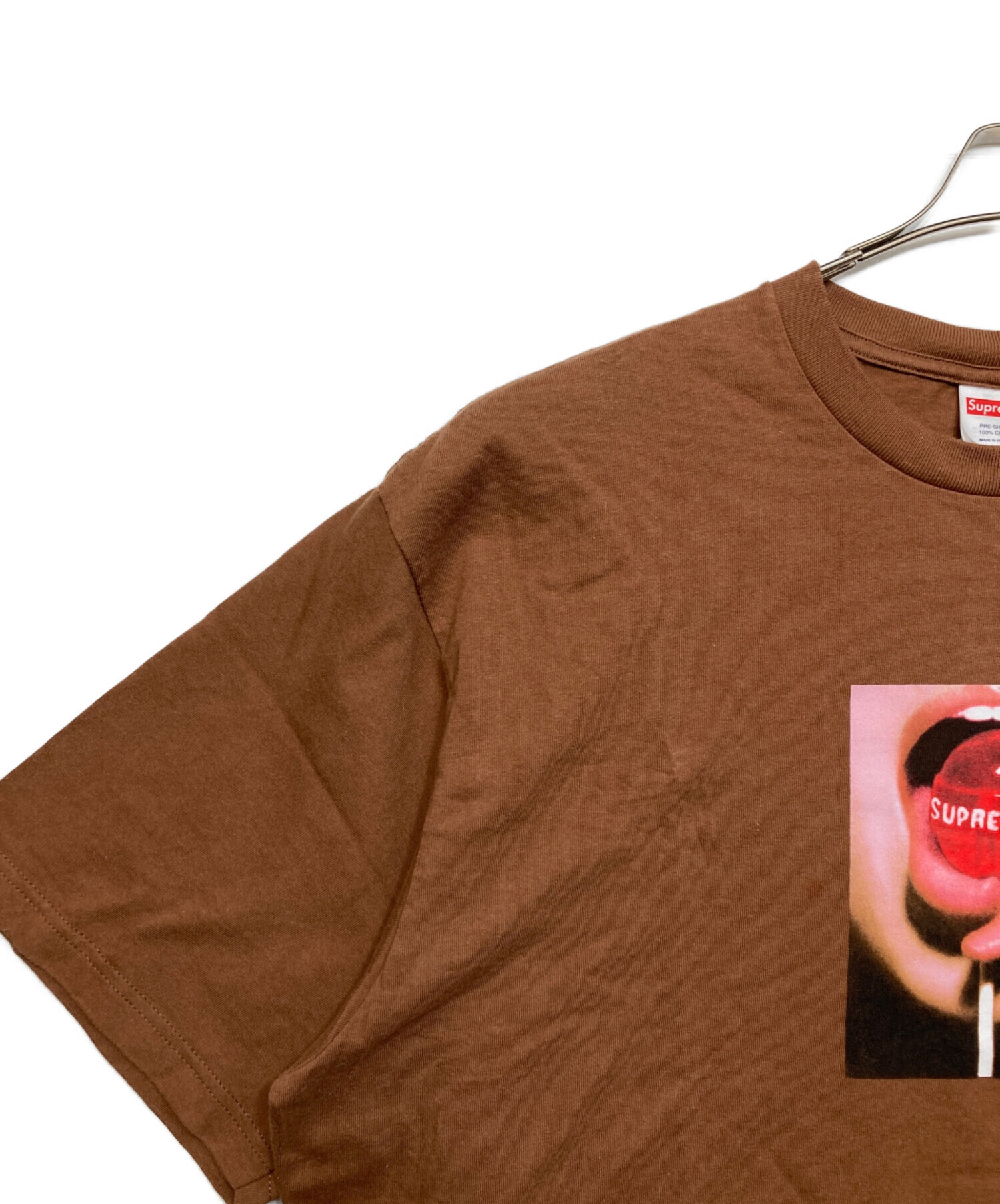 中古・古着通販】SUPREME (シュプリーム) Lollipop Tee ブラウン