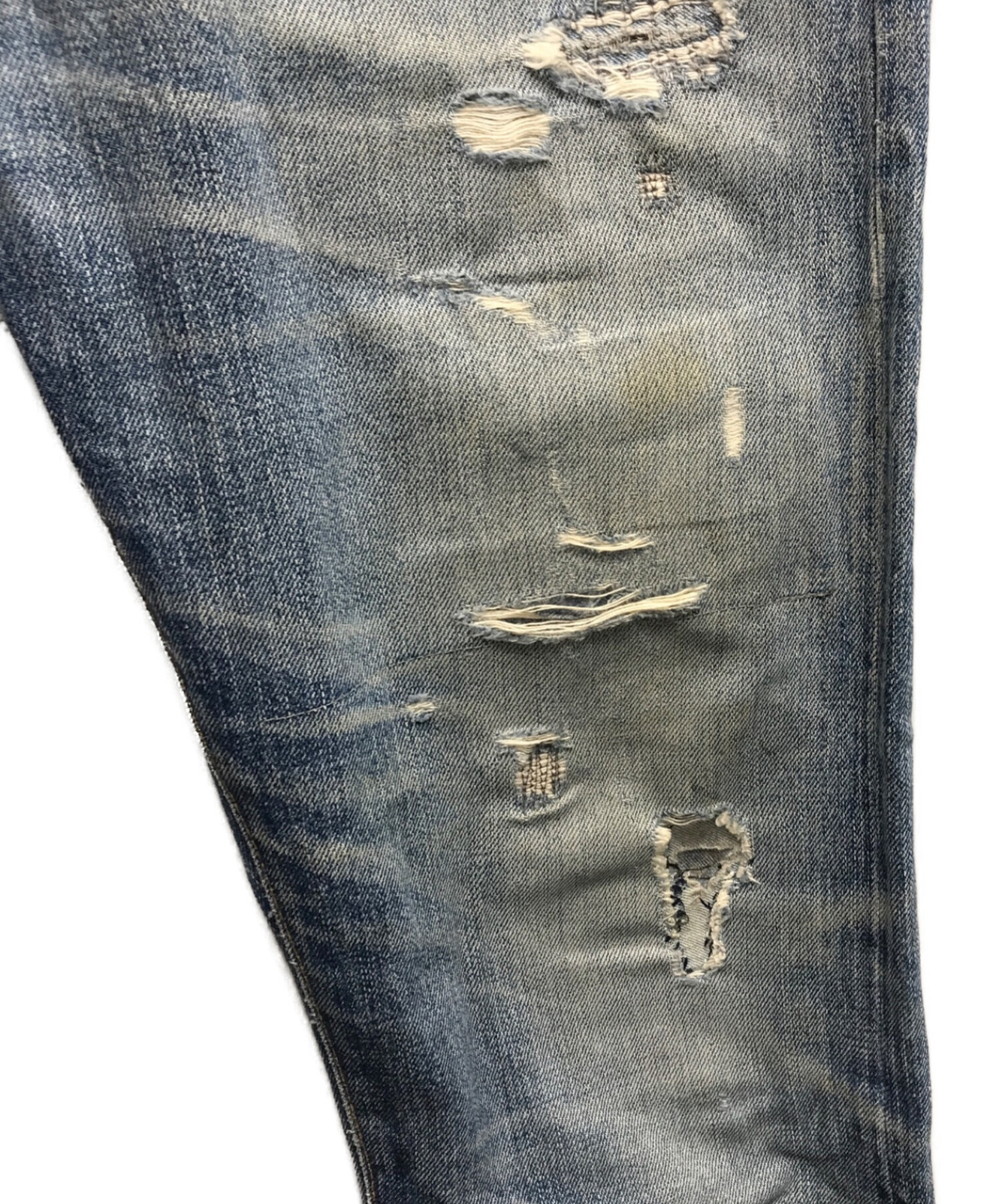 中古・古着通販】RRL (ダブルアールエル) スリムブーツカットデニム 中古・古着通販】RRL (ダブルアールエル) スリムブーツカットデニム