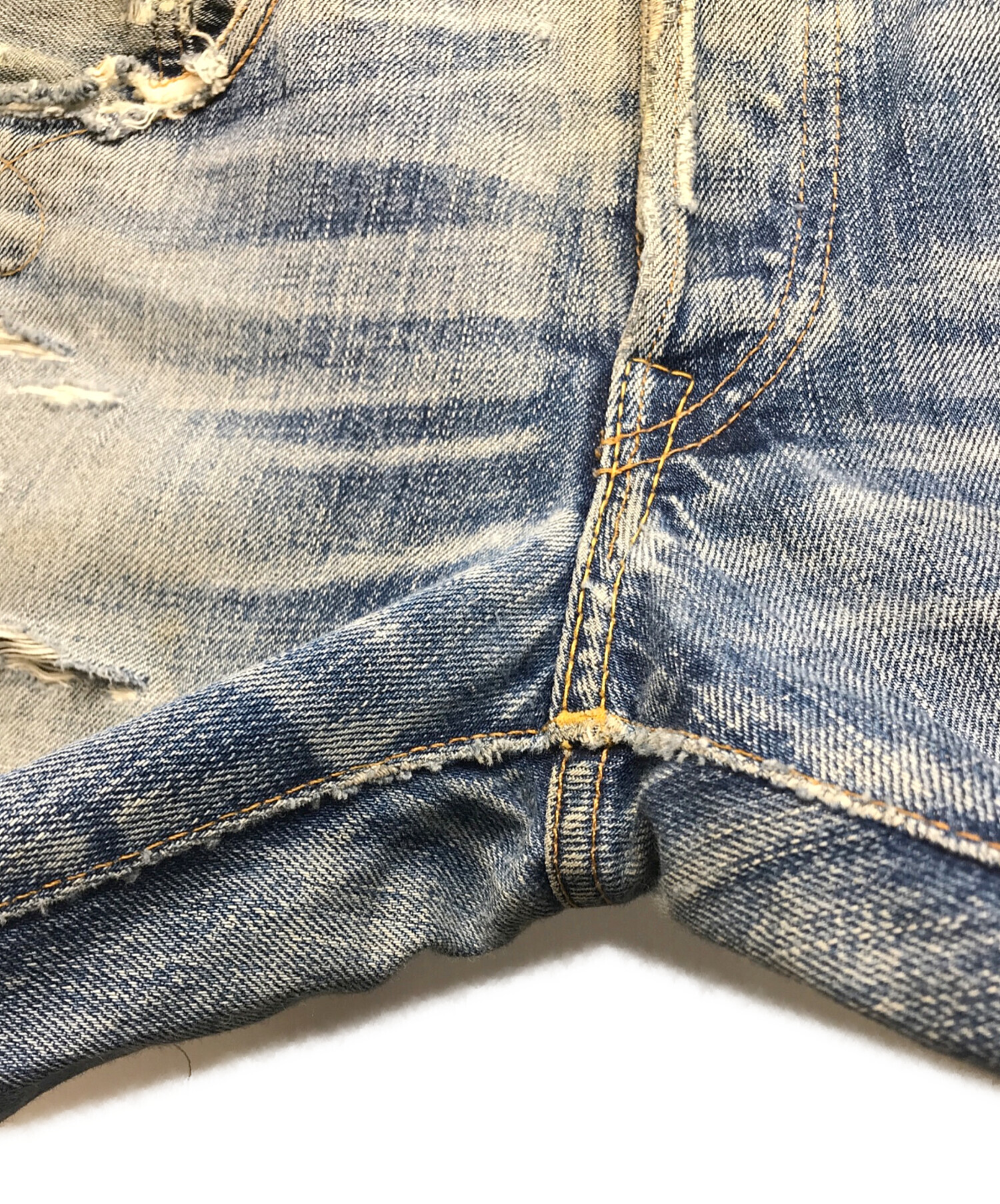 中古・古着通販】RRL (ダブルアールエル) スリムブーツカットデニム