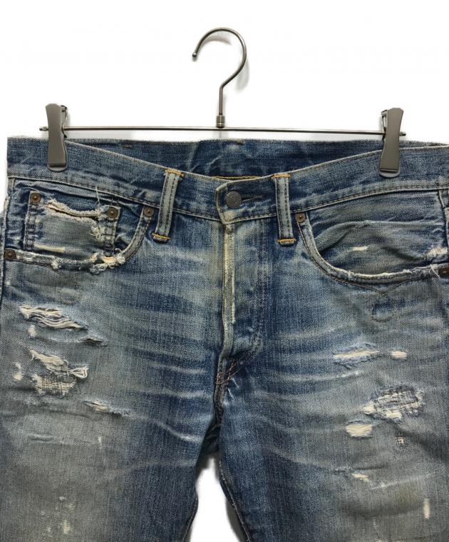 中古・古着通販】RRL (ダブルアールエル) スリムブーツカットデニム
