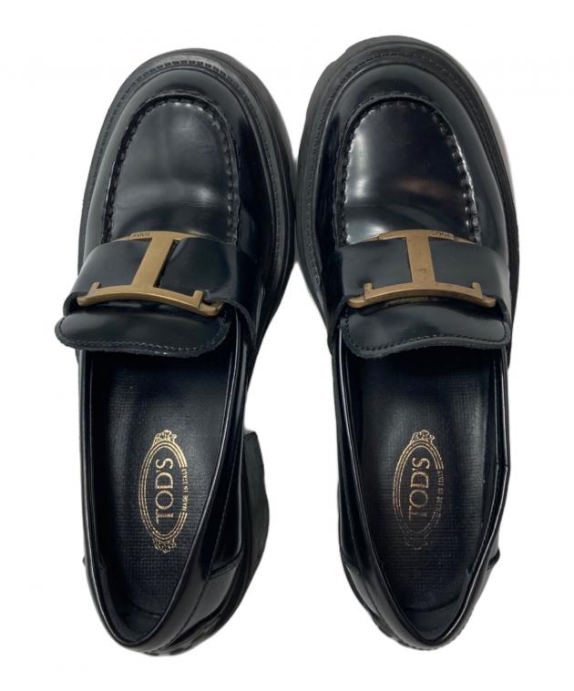 中古・古着通販】TOD'S (トッズ) T タイムレス レザーローファー