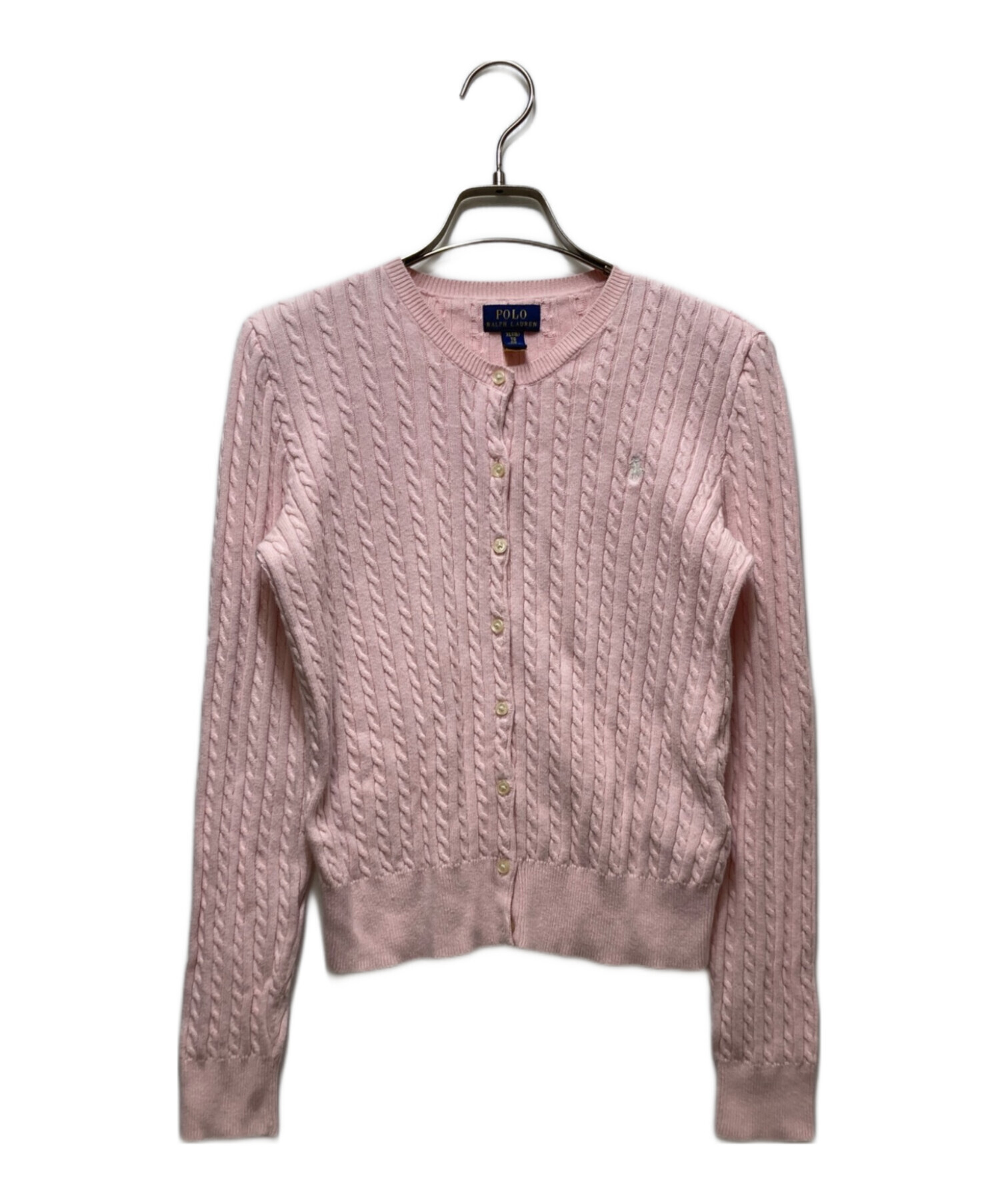 Polo Ralph Lauren ピンクカーディガン　新品未使用 中古・古着通販】POLO RALPH LAUREN (ポロ・ラルフローレン) ケーブル