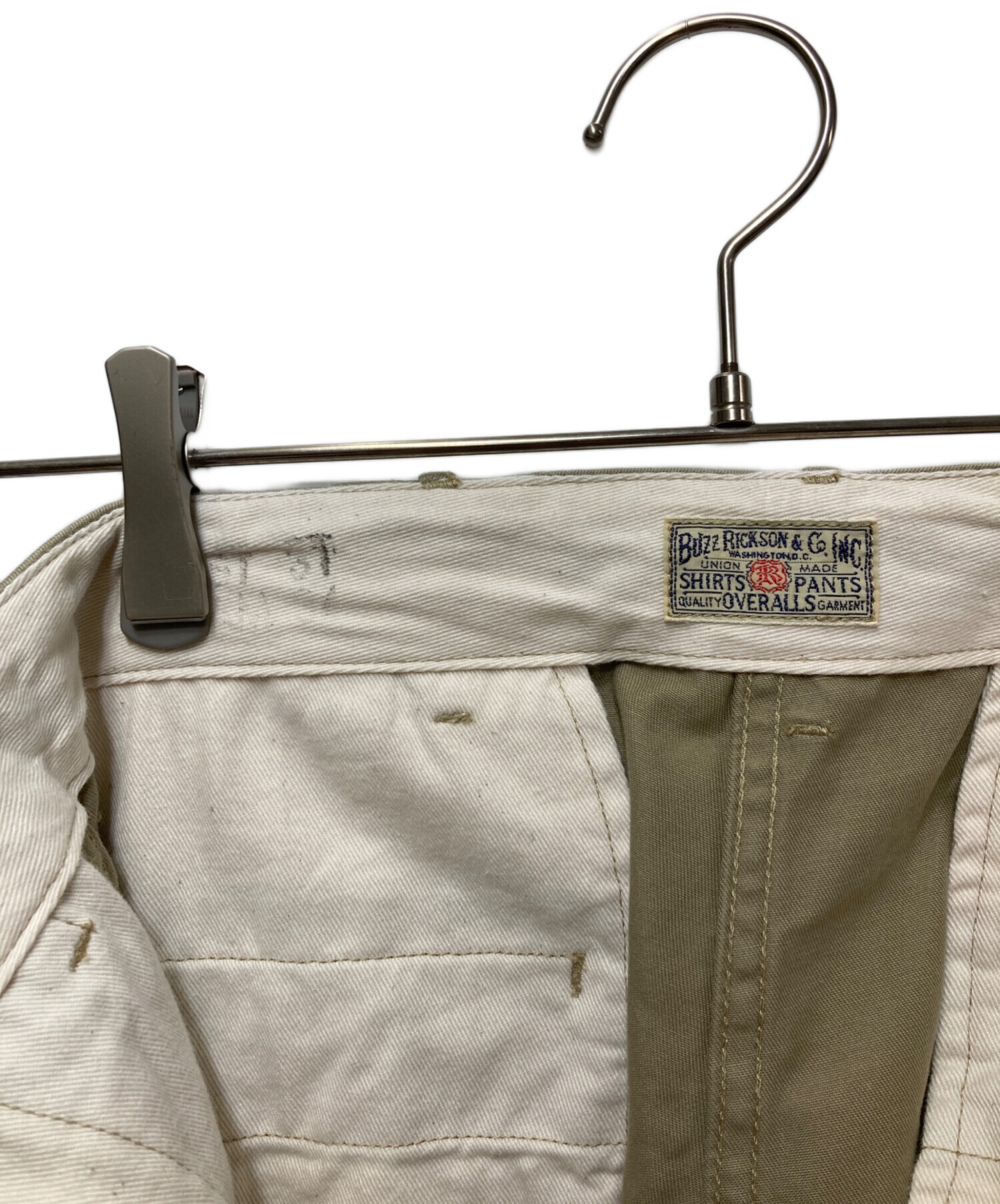 中古・古着通販】Buzz Rickson's (バズリクソンズ) チノパン ベージュ