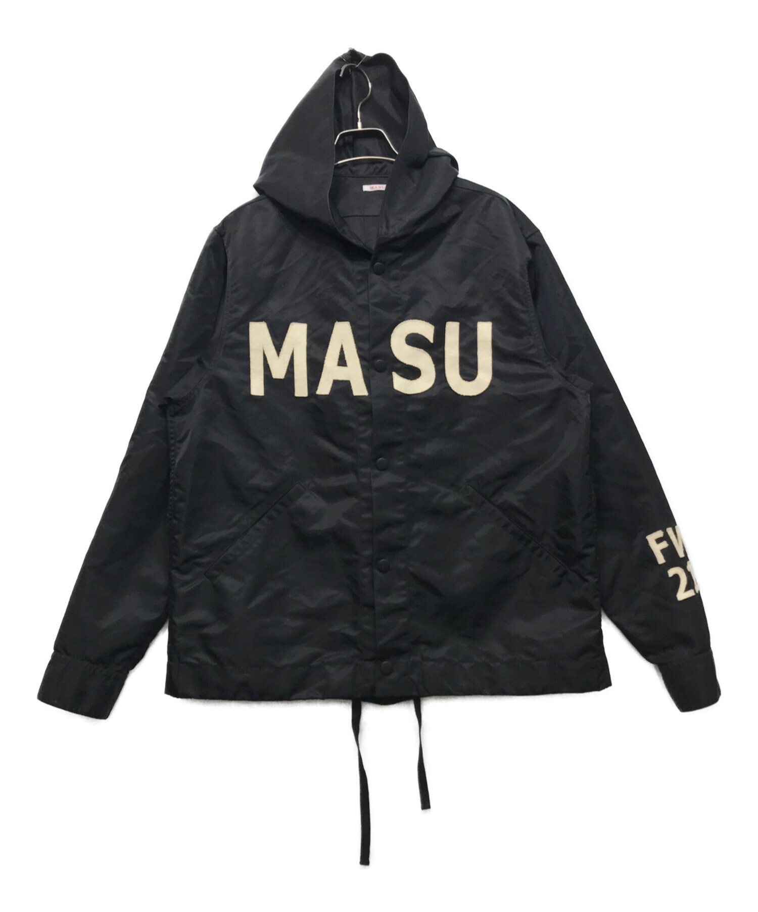 トップス MASU 21AW sailor hood monogram blouson 中古・古着通販】MASU (エムエーエスユー) SAILOR HOOD BLOUSON