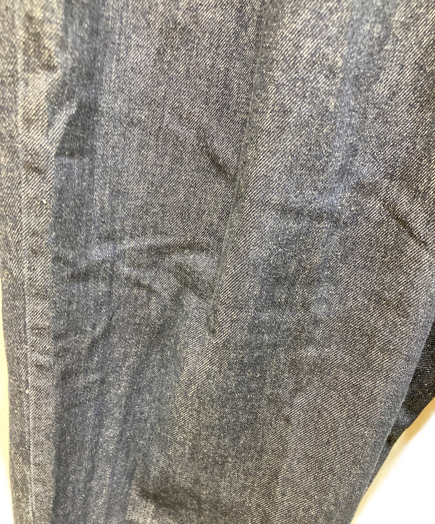中古・古着通販】Juun.J (ジュン・ジー) タックデニムパンツ
