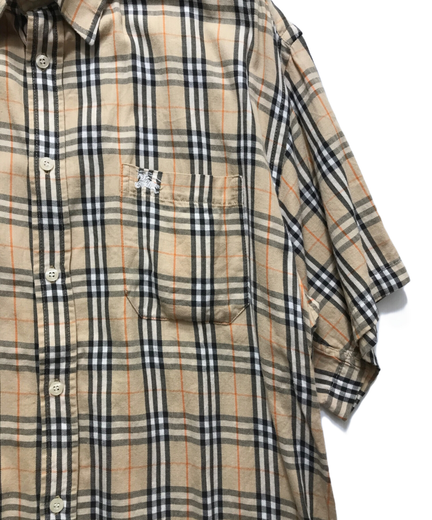 中古・古着通販】Burberry's (バーバリーズ) ノバチェック半袖シャツ