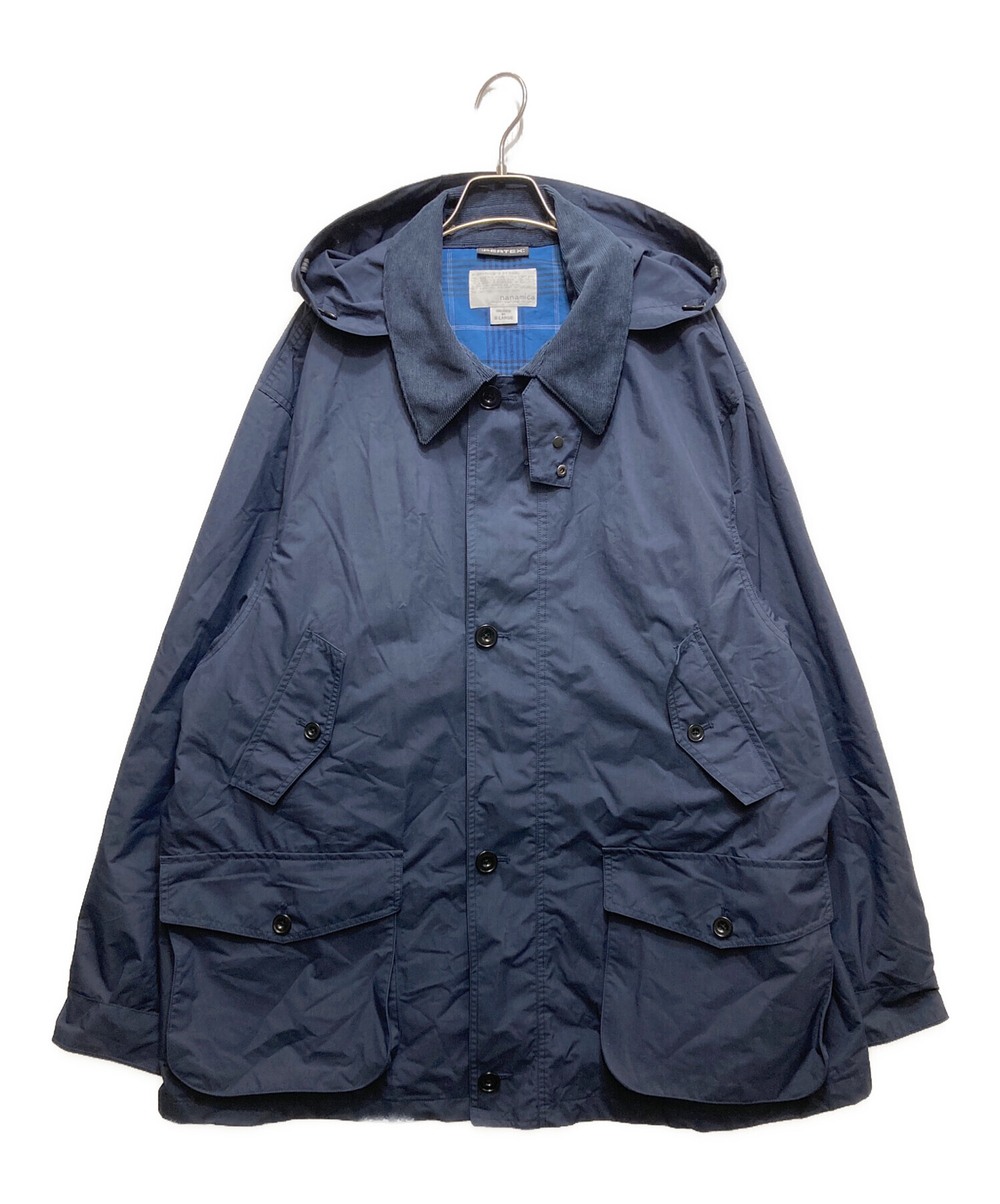 nanamica ナナミカ マウンテンパーカー L 紺 【古着】【中古】【送料無料】 中古・古着通販】nanamica (ナナミカ) 25AW PERTEX UNLIMITED Field