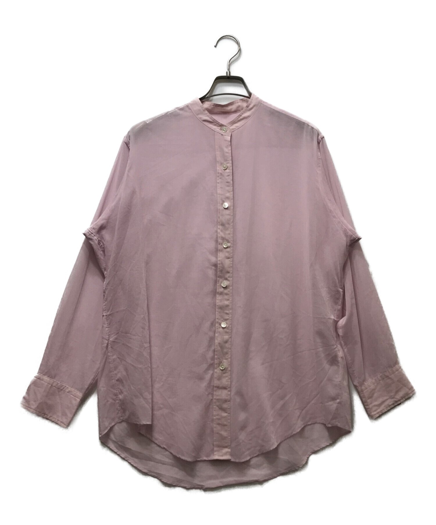 中古・古着通販】Plage (プラージュ) organdy sheer シャツ ピンク