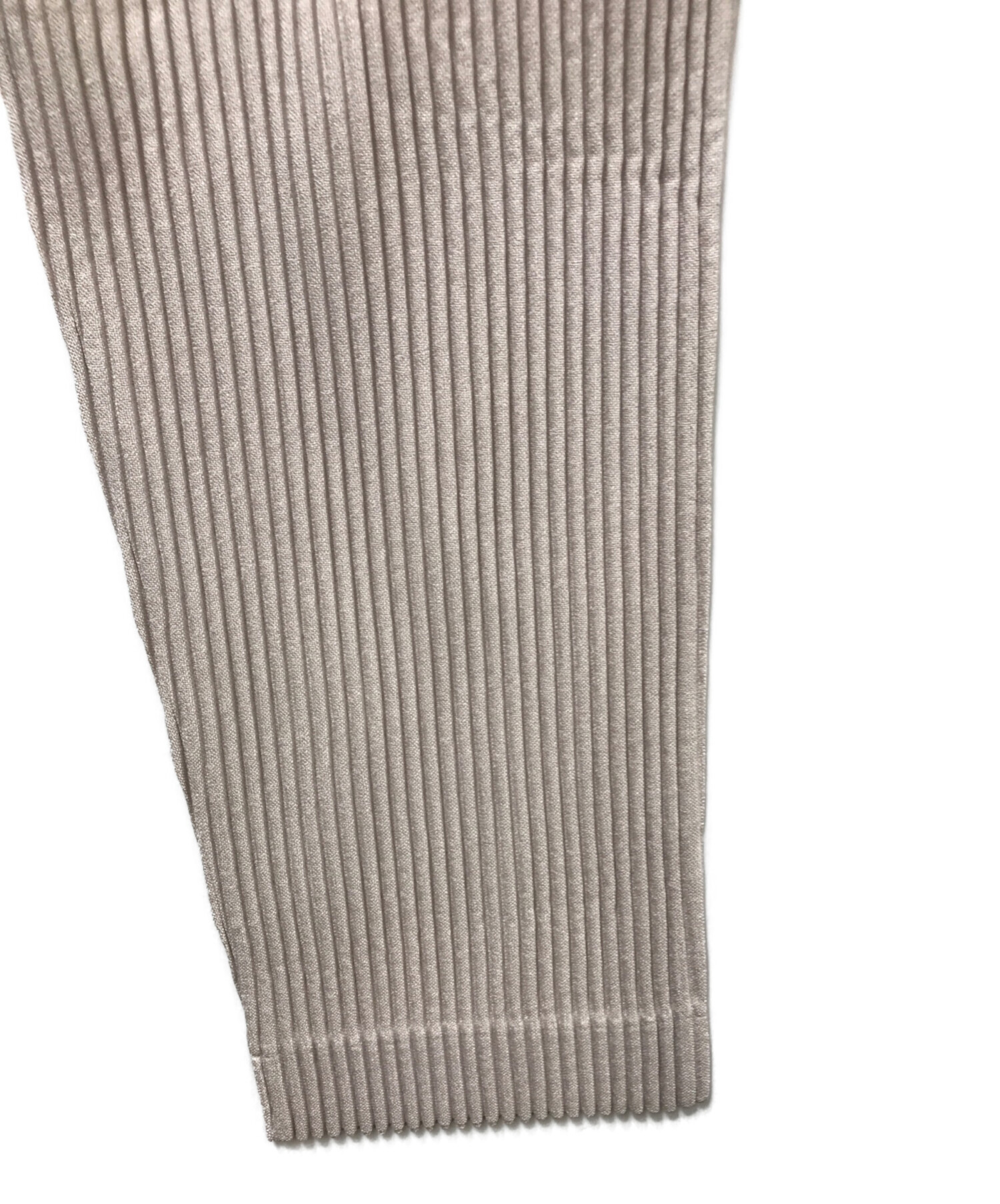 HOMME PLISSE オムプリッセ ストール  ベージュ 【古着】【中古】【送料無料】 中古・古着通販】HOMME PLISSE ISSEY MIYAKE (オム プリッセ イッセイ