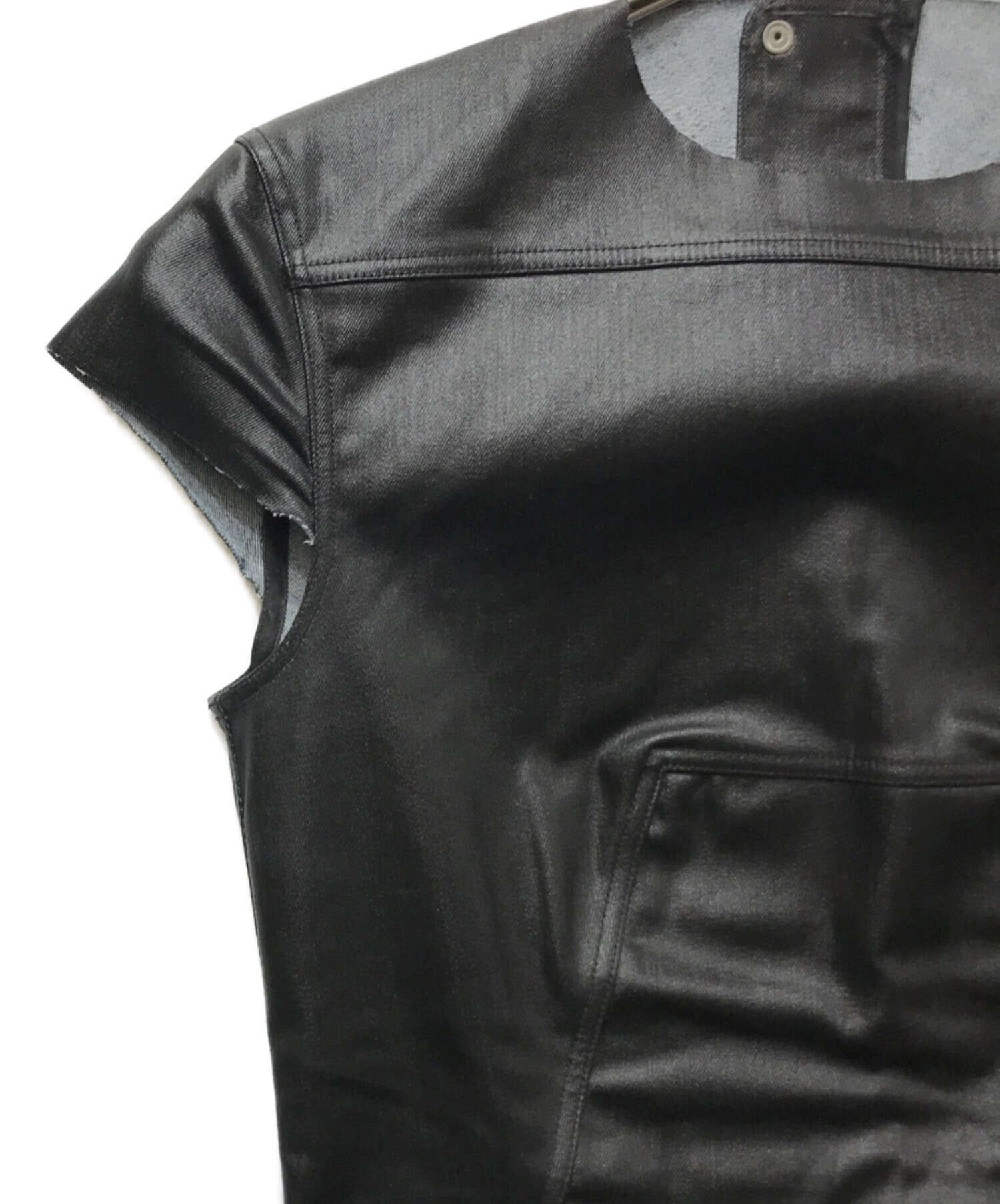 Rick Owens DRKSHDW ノースリーブカットソーM 美中古 中古・古着通販】RICK OWENS (リックオウエンス) メタリック