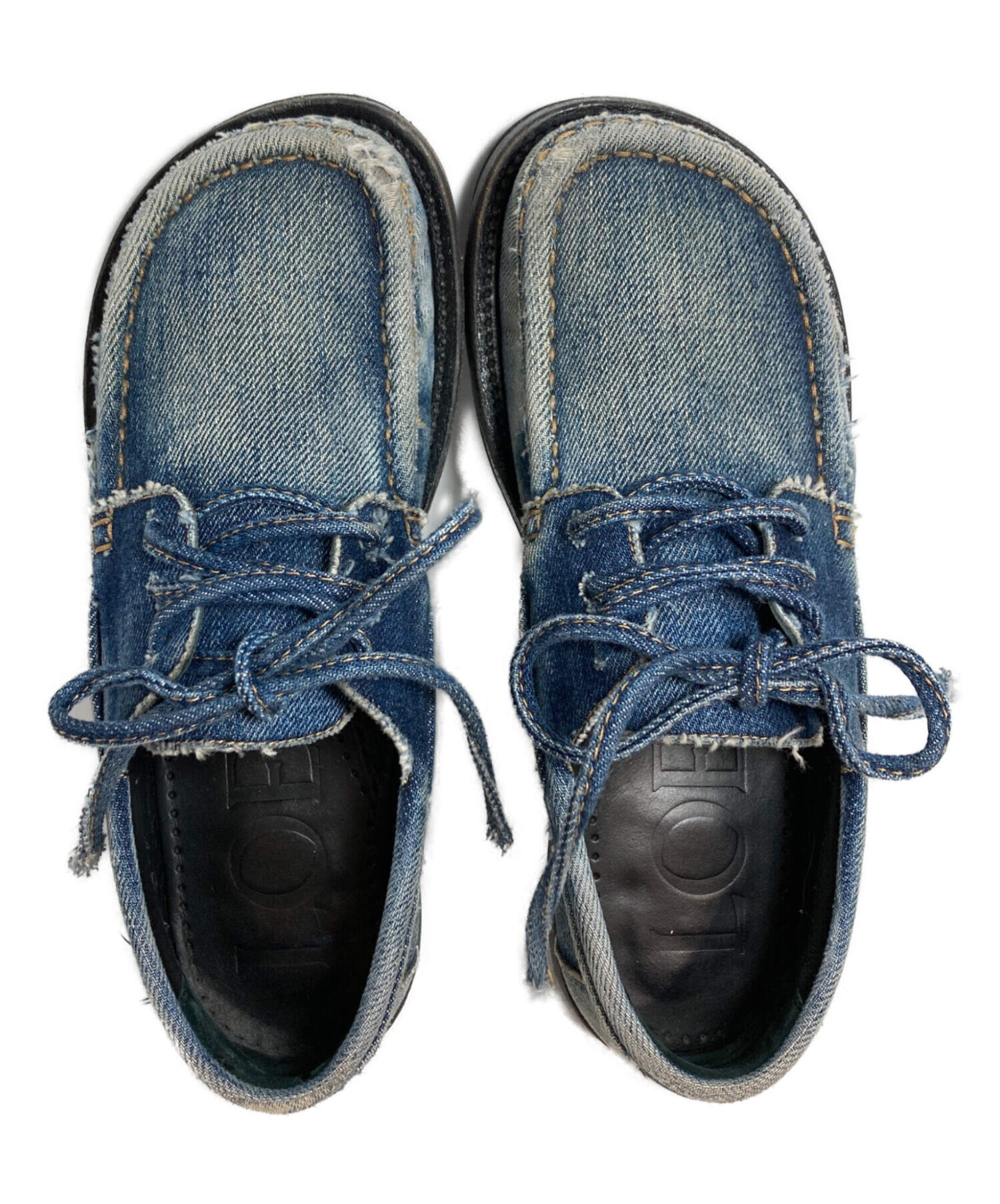 中古・古着通販】LOEWE (ロエベ) 25ss Campo(カンポ ボートシューズ