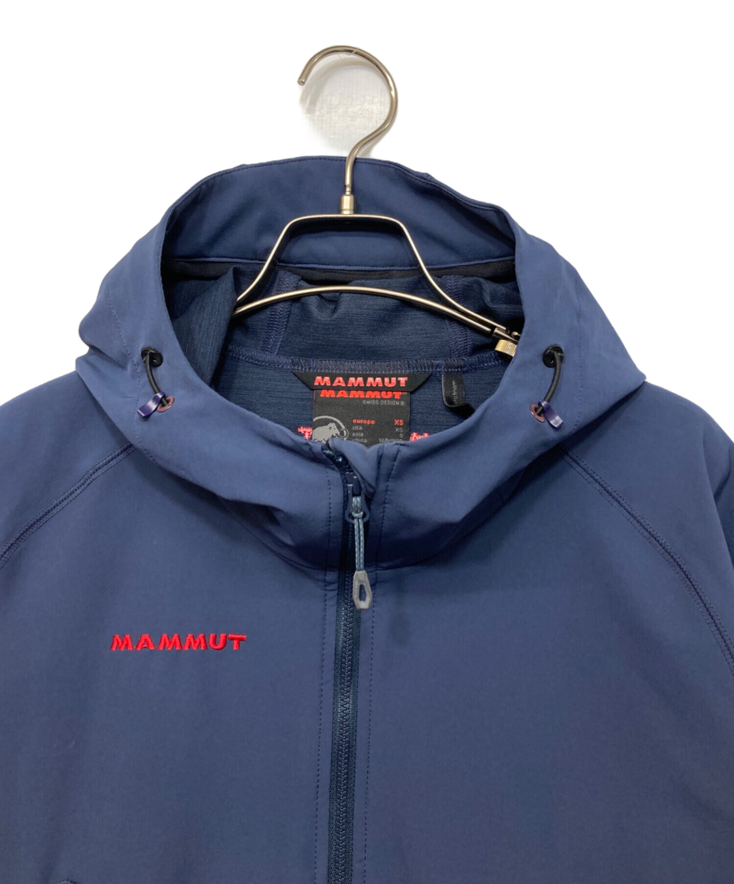 マムート ソフテッククライムライトジャケット メンズ　ナイロンジャケット 中古・古着通販】MAMMUT (マムート) SOFtech Climb Light Hooded JKT