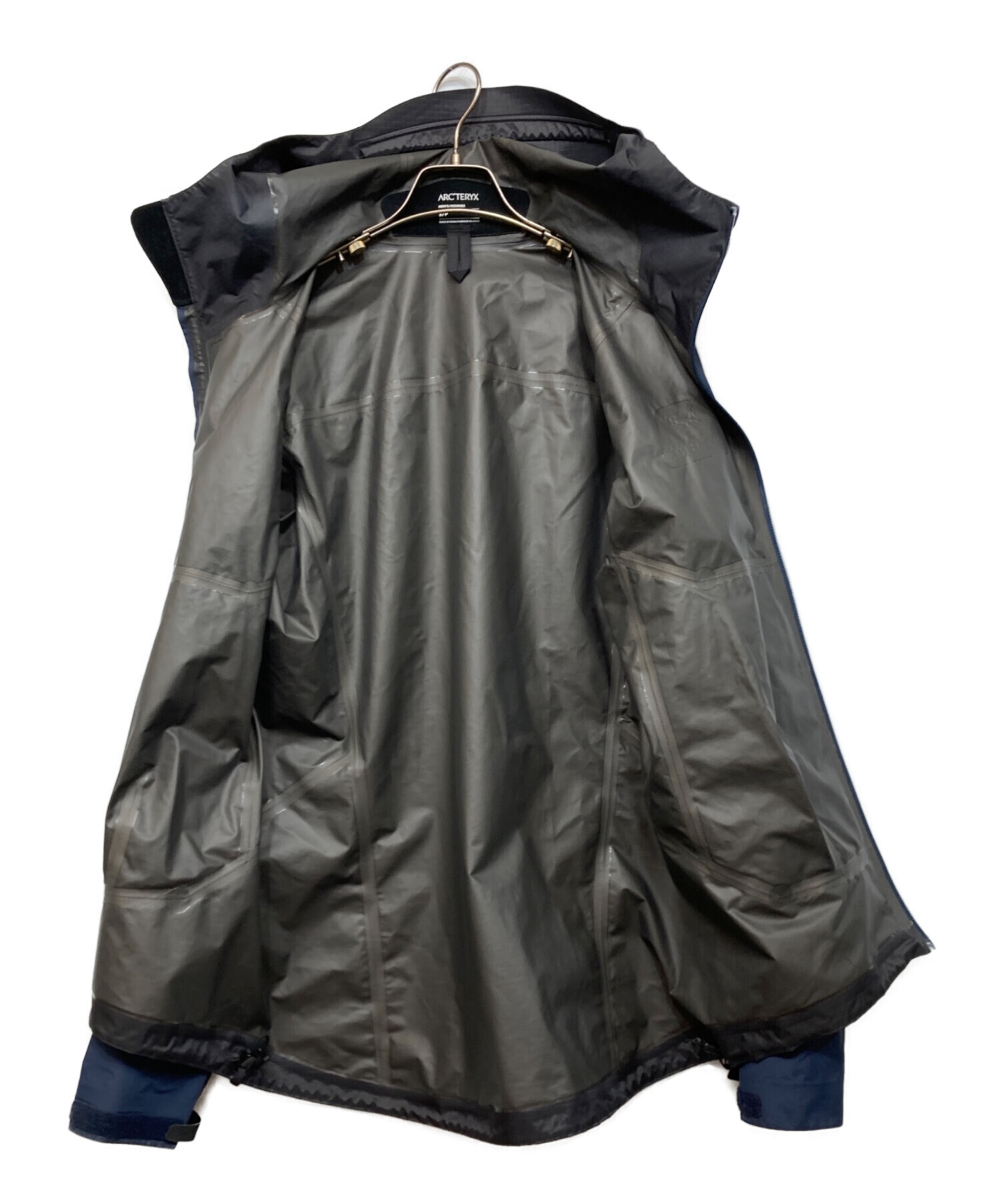 ARC'TERYX ZETA SL Sサイズ 中古品 中古・古着通販】ARC'TERYX (アークテリクス) ZETA SL JACKET ネイビー