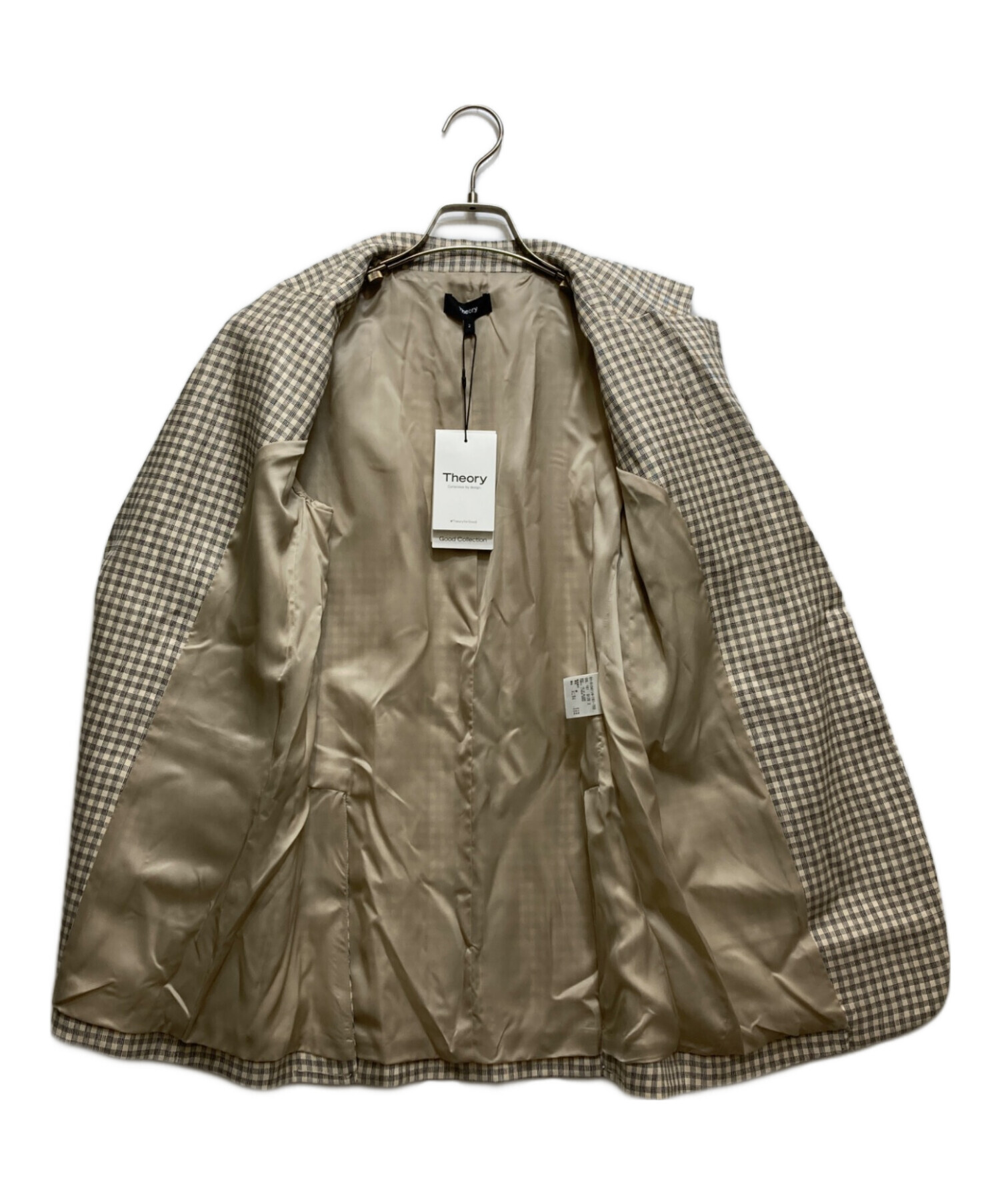中古・古着通販】theory (セオリー) 25SS チェックジャケット 01