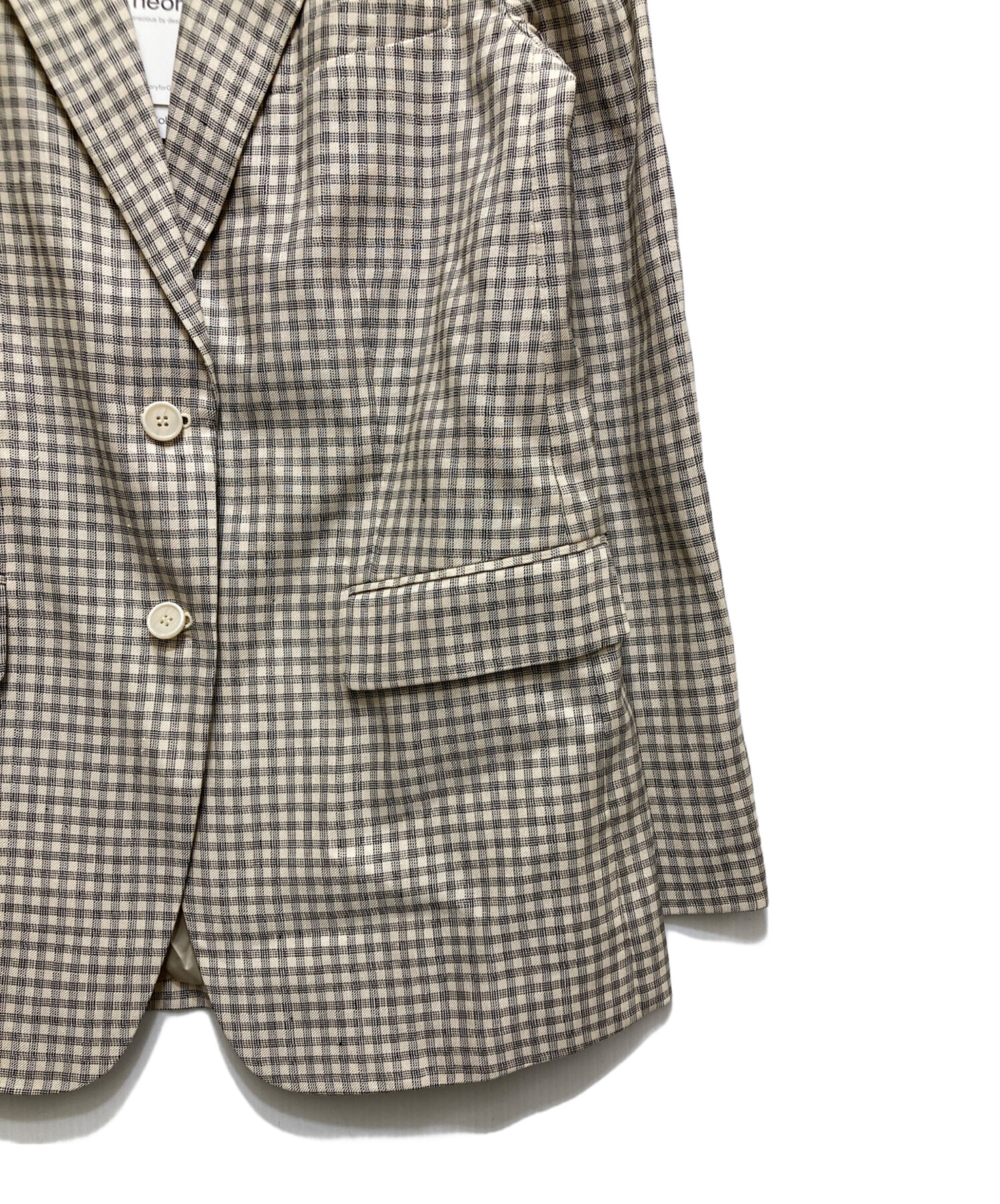 中古・古着通販】theory (セオリー) 25SS チェックジャケット 01