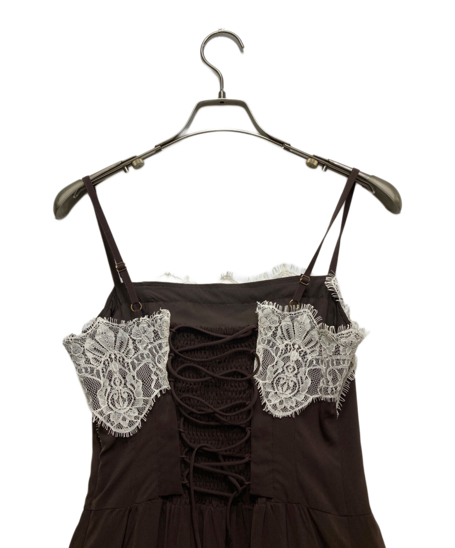 中古・古着通販】HER LIP TO (ハーリップトゥ) Isa Tiered Lace Cami