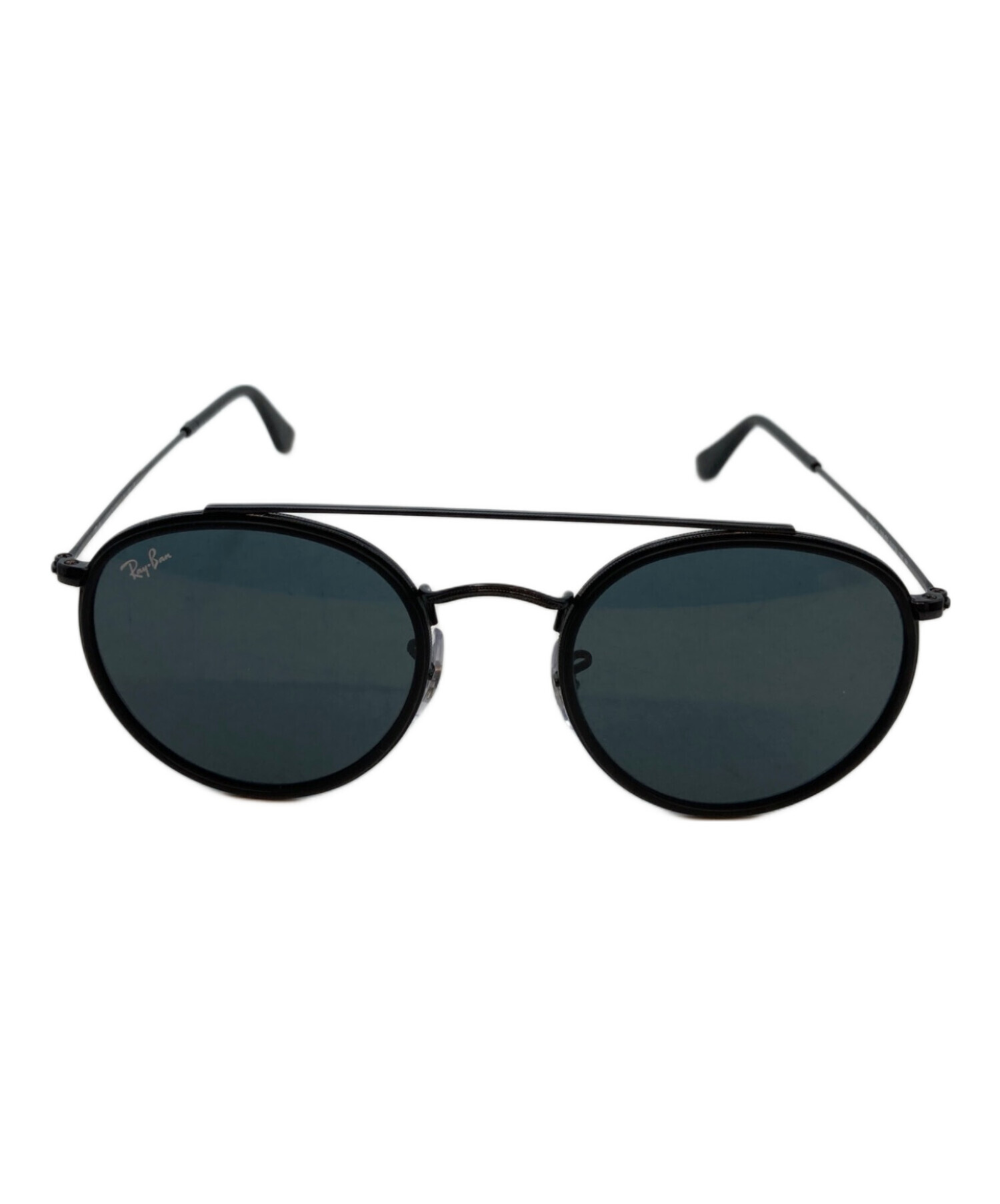 中古・古着通販】RAY-BAN (レイバン) ROUND DOUBLE BRIDGE ブラック