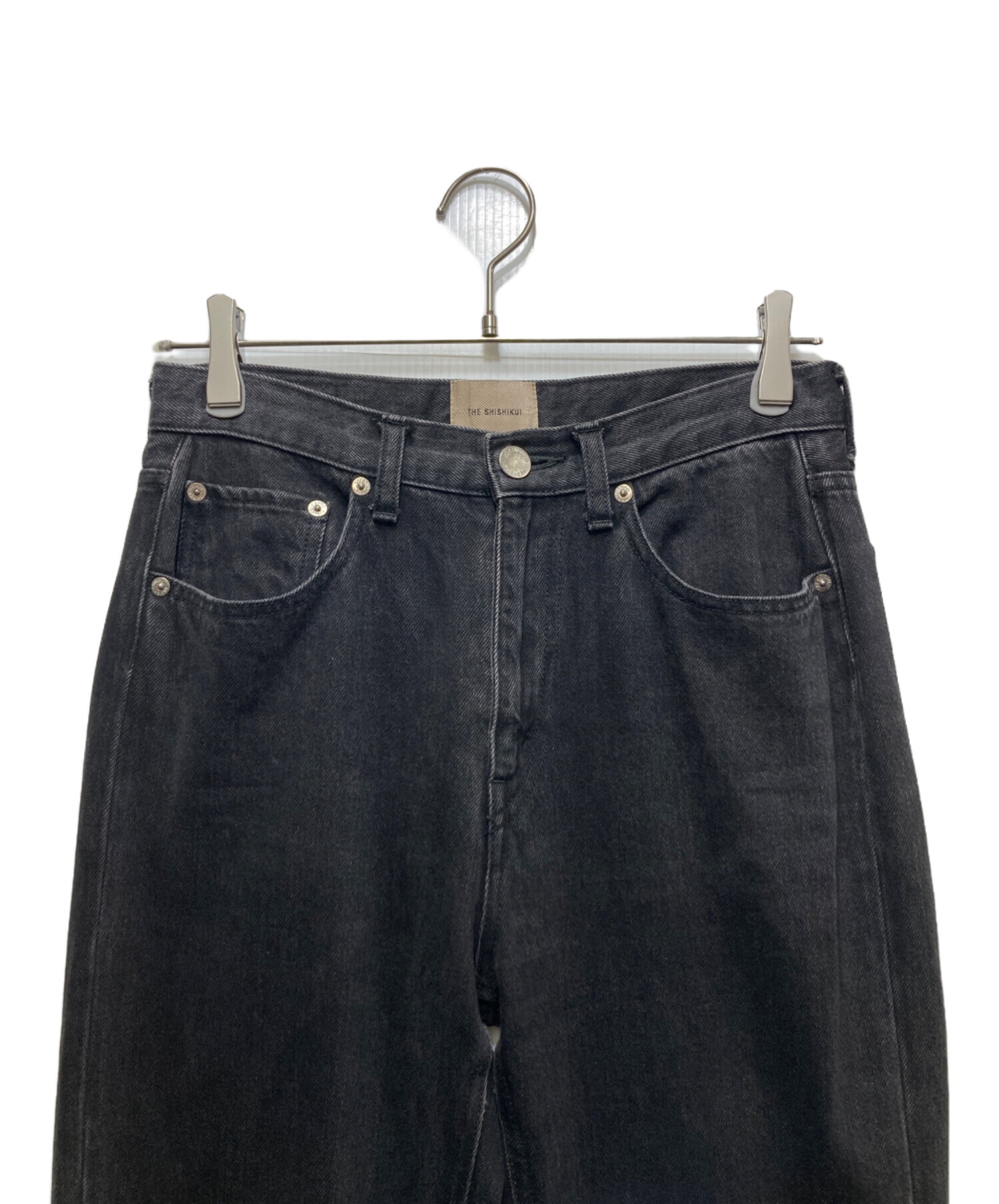 中古・古着通販】THE SHISHIKUI (シシクイ) BASIC JEANS ブラック