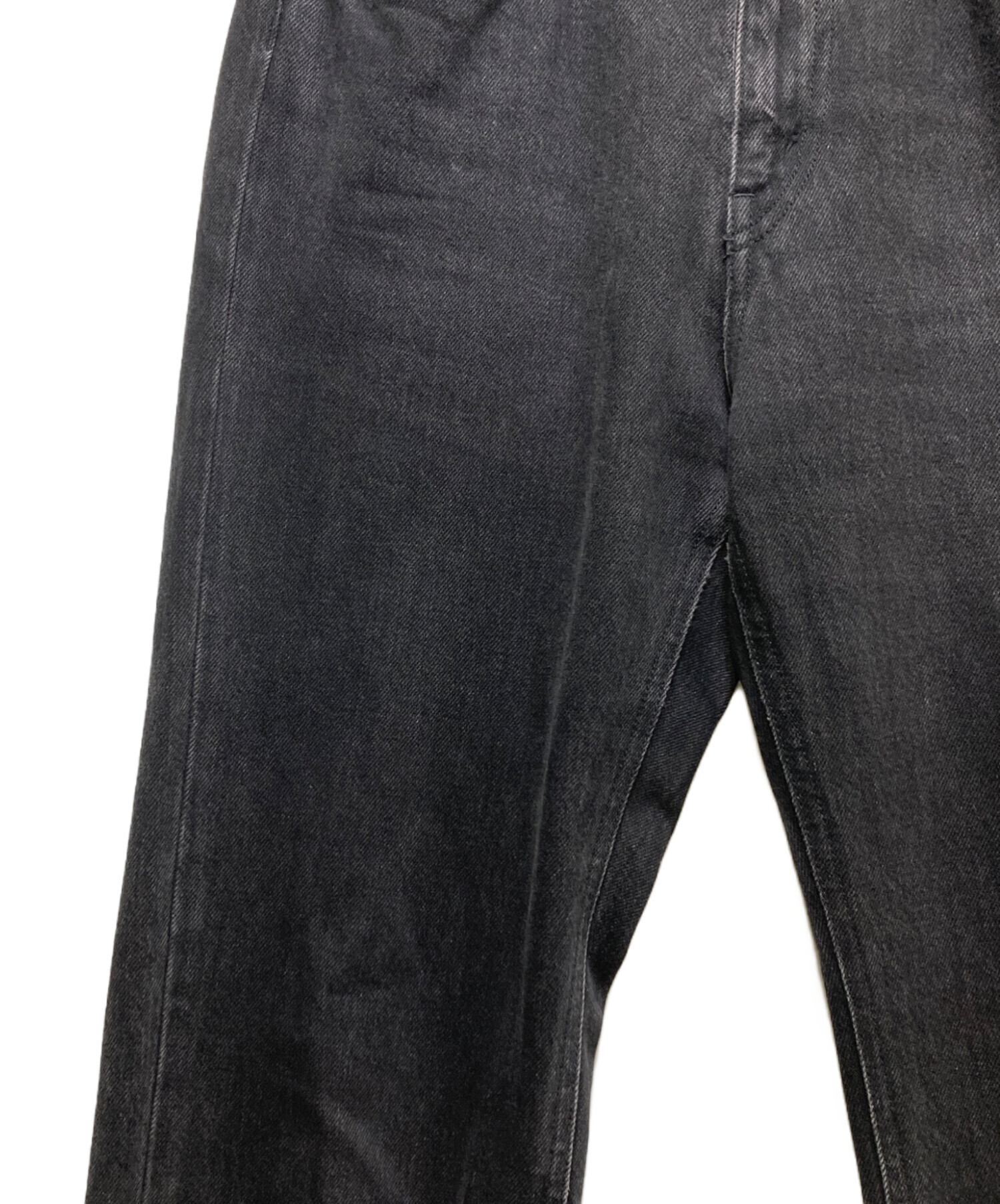 中古・古着通販】THE SHISHIKUI (シシクイ) BASIC JEANS ブラック