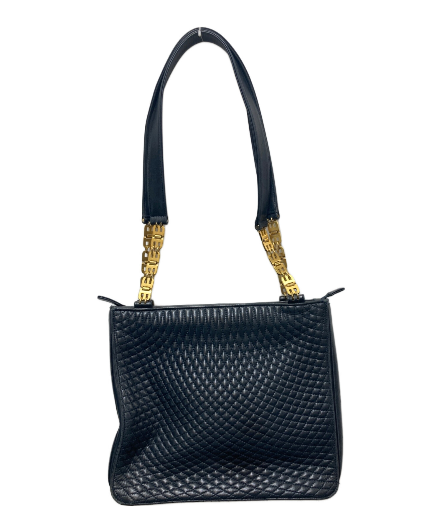 中古・古着通販】BALLY (バリー) ラムレザーチェーンショルダーバッグ