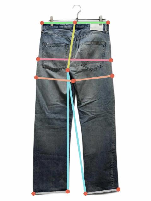 パンツ Ron Herman DENIM/used straight cutoff 31 中古・古着通販】Ron Herman Denim (ロンハーマンデニム) Used