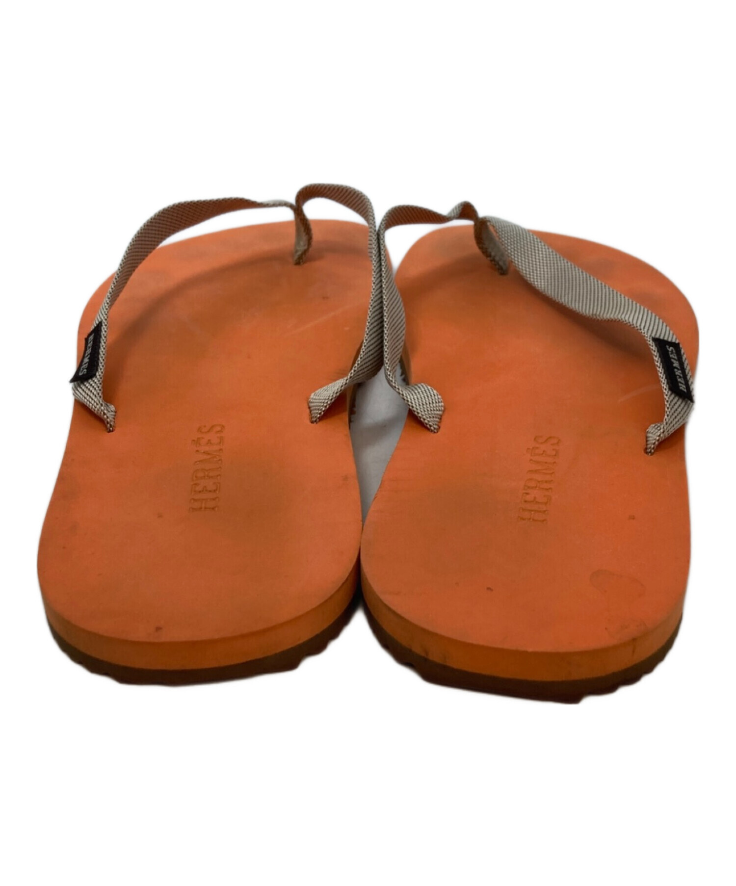 中古・古着通販】HERMES (エルメス) ビーチサンダル イゾレラ オレンジ