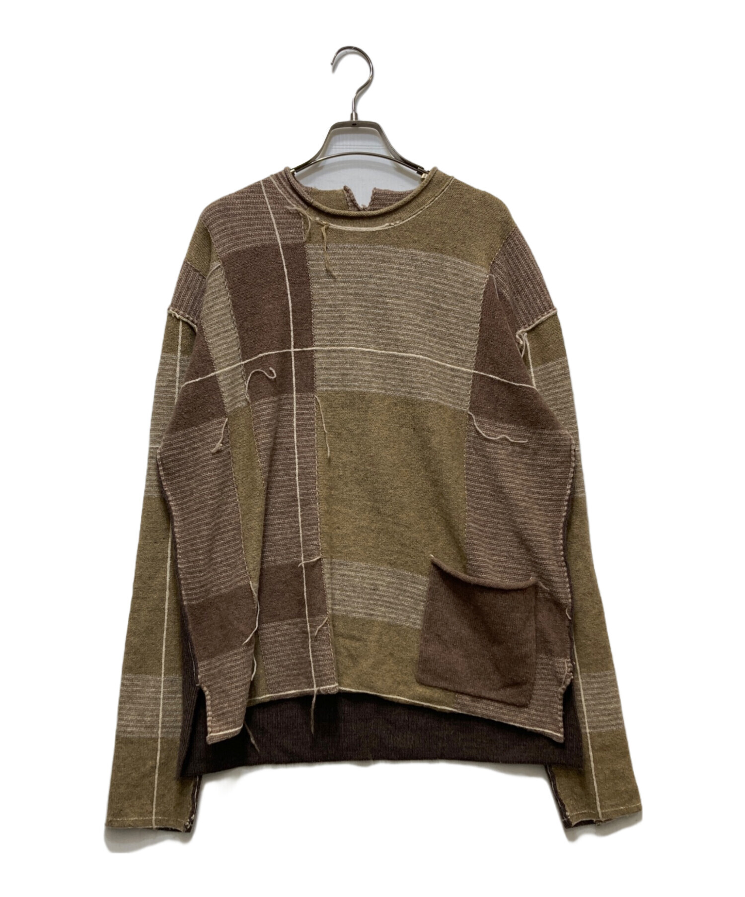 中古・古着通販】THE VIRIDI-ANNE (ヴィリジアン) Checked Pullover