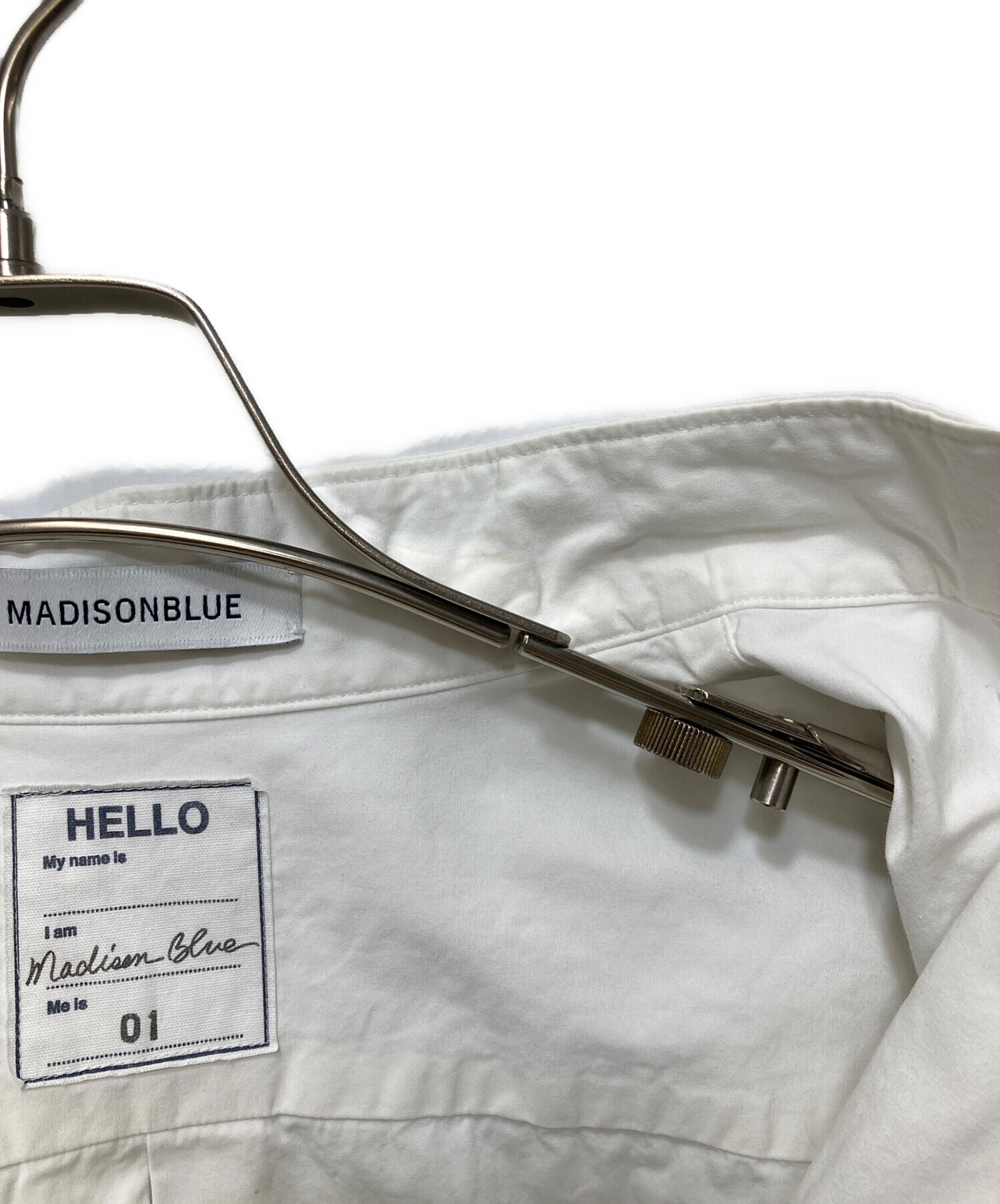 中古・古着通販】MADISON BLUE (マディソンブルー) ベルスリーブシャツ
